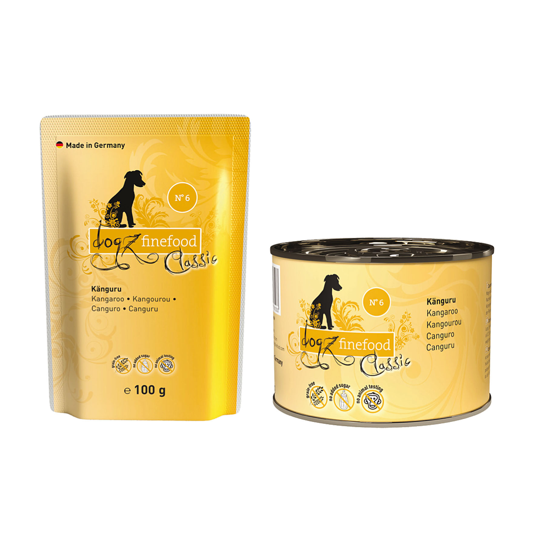 Dogz Finefood No 6 mit Känguru