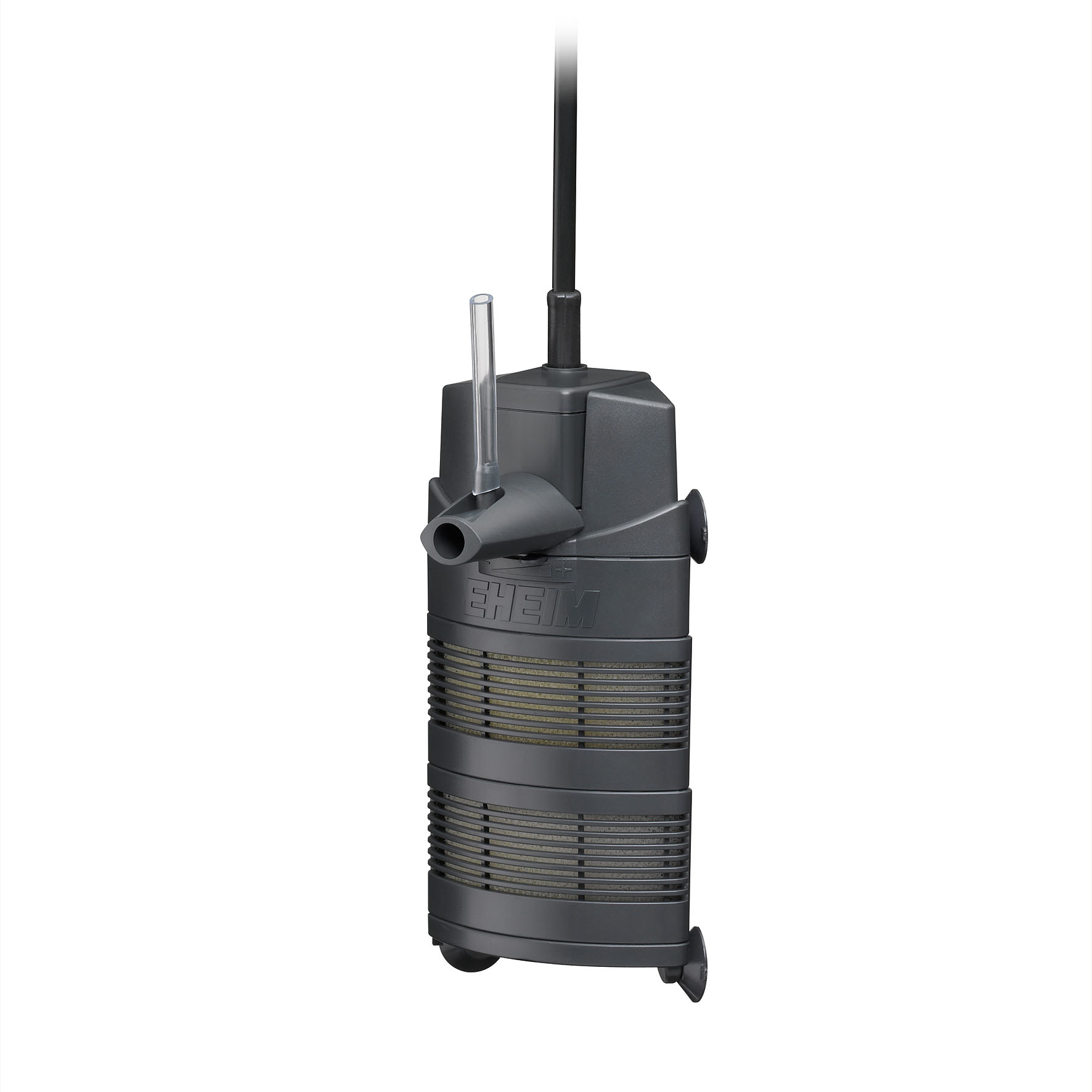 Eheim filtre intérieur d'angle aqua60, 160-300l/h, 4W, 6.6x6.6x16.6cm