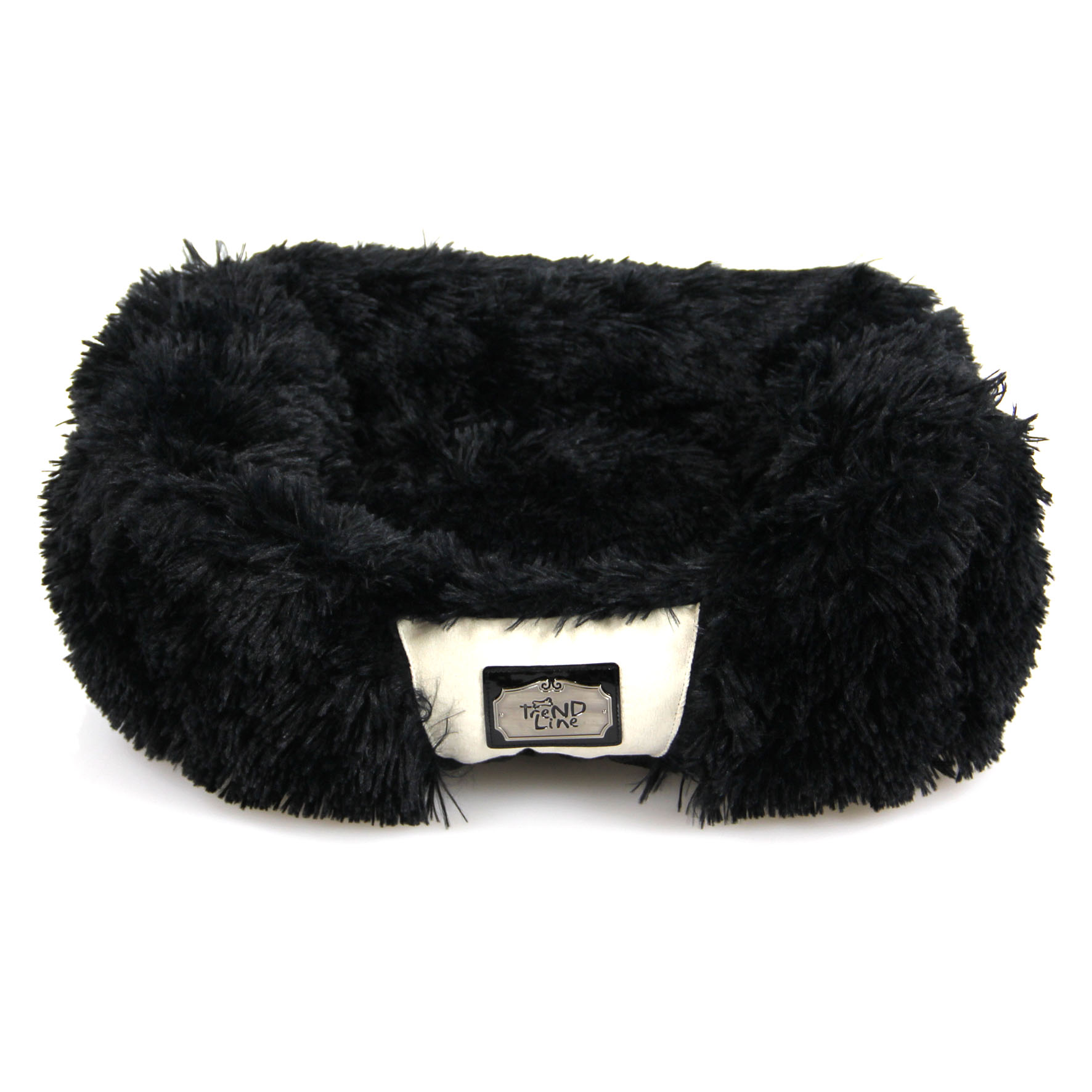 TrendLine Katzen-&Hundebett Lakso, schwarz S, 50x40x15cm