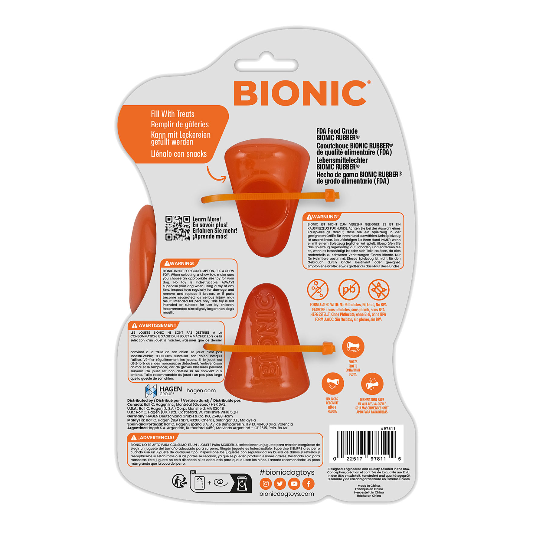 Bionic Stuffer Hundespielzeug