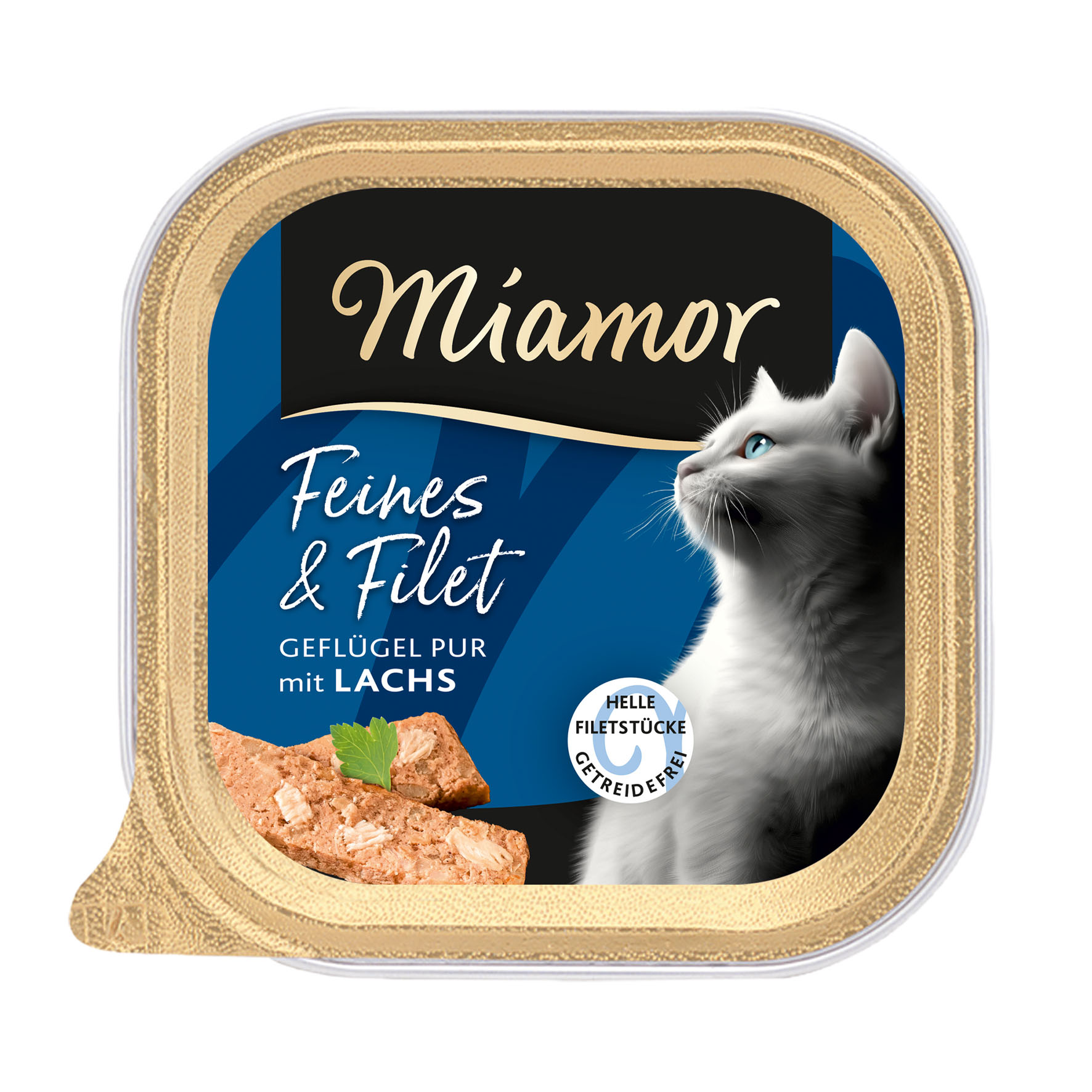 Miamor Feine & Filets - Geflügel und Lachs, 100g