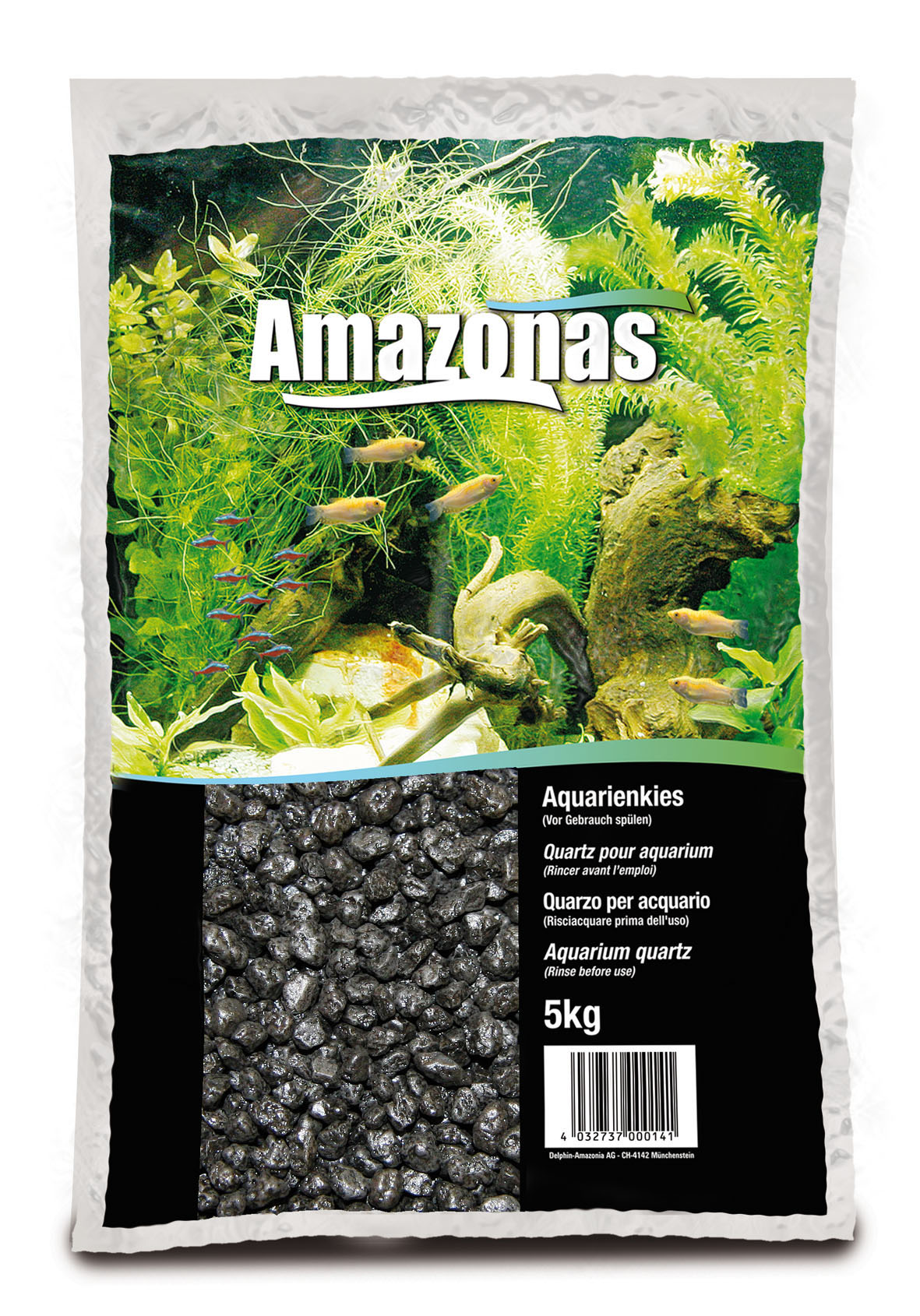 Amazonas gravier quartzique coloré, unicolore, couleurs diverses