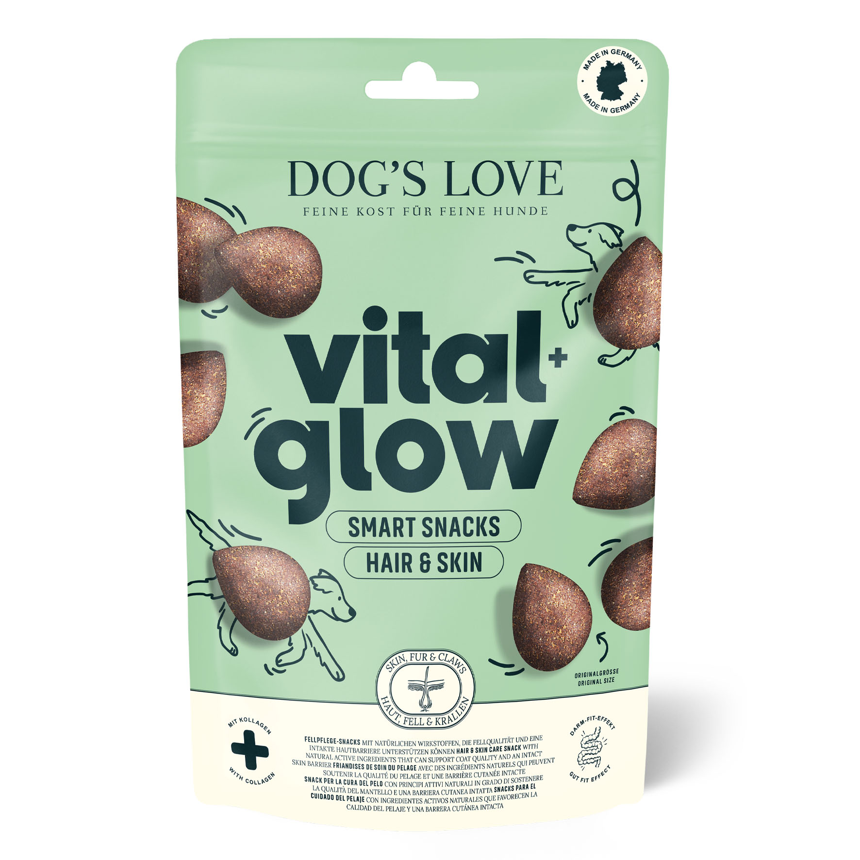 DOG'S LOVE Vital+ Smart Snacks GLOW 150g