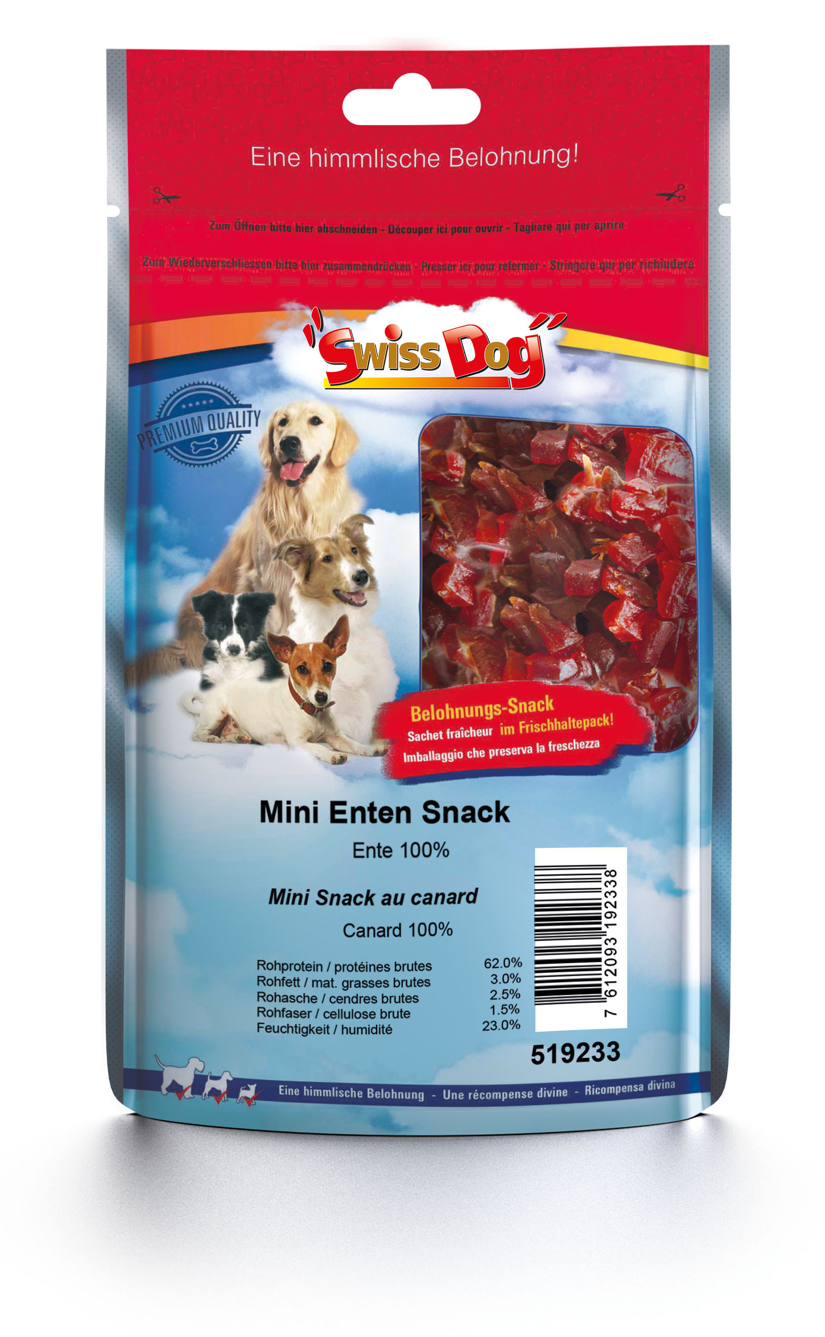 SwissDog Mini-Snack Ente