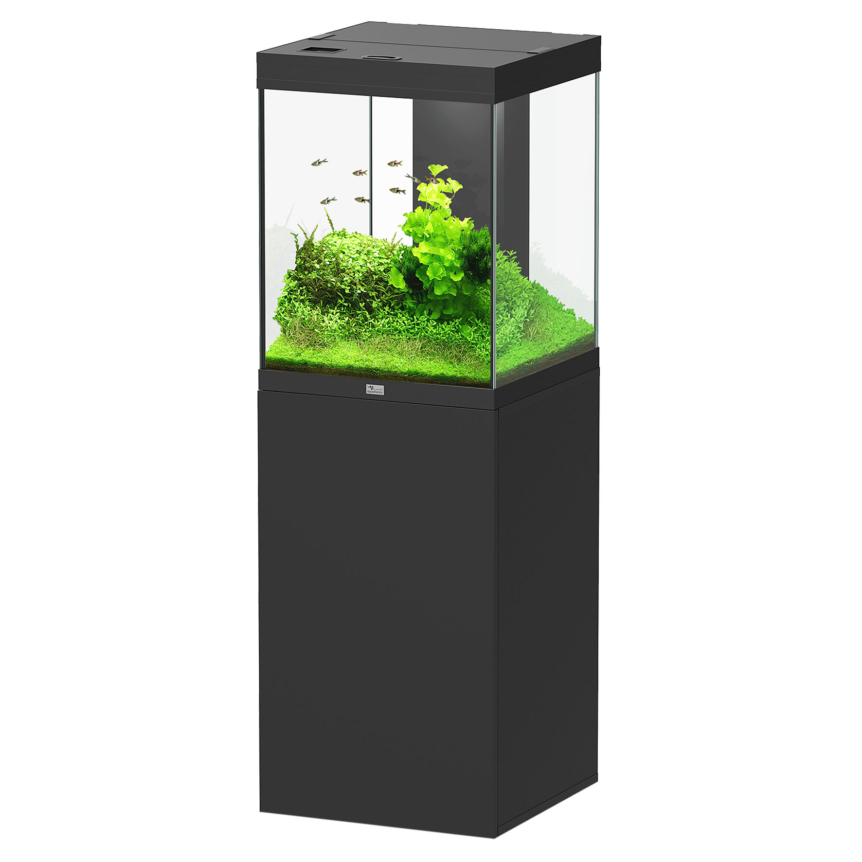 Aqua Tower 163 schwarz, inkl. Schrank