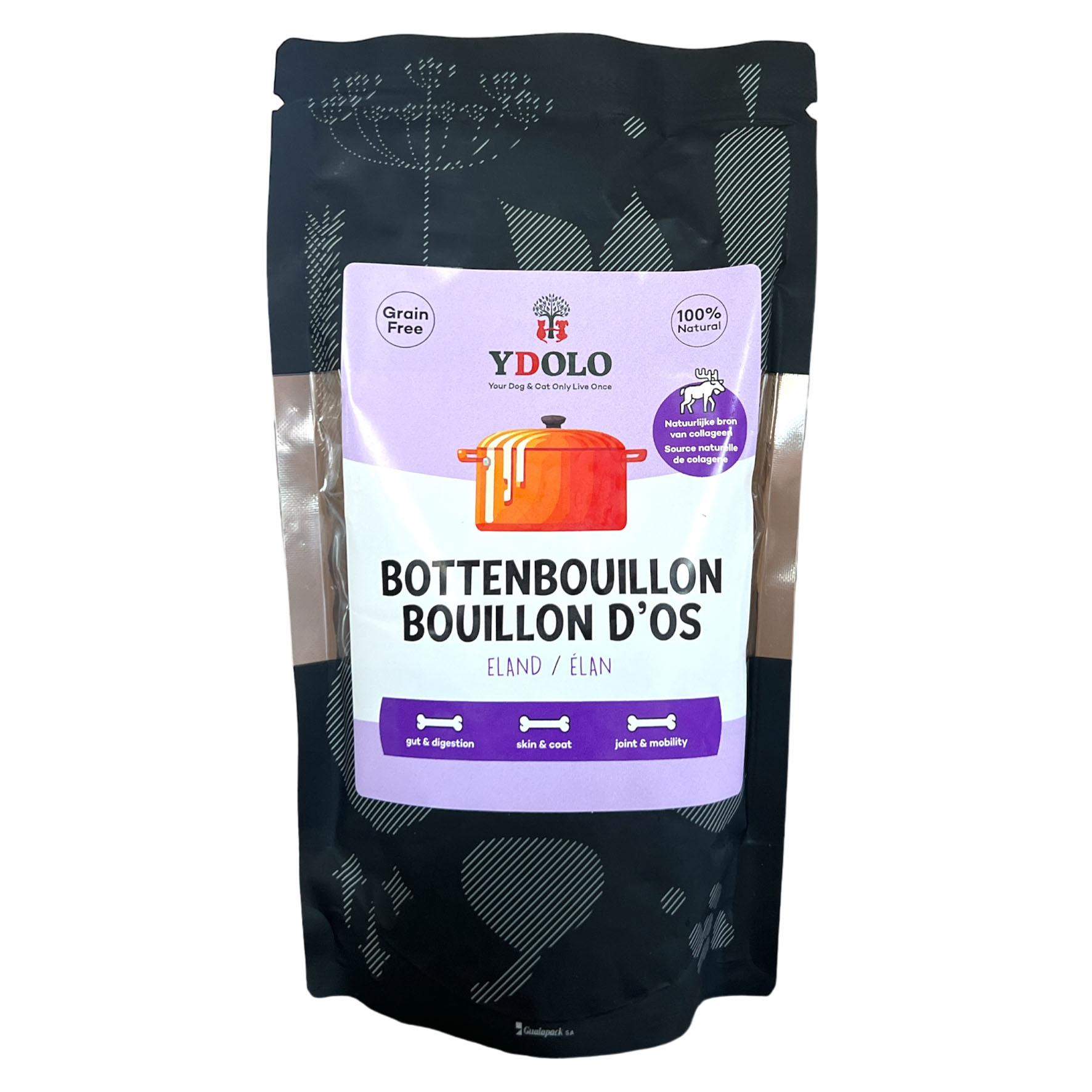 YDOLO bouillon d’os d’Elan Sauvage 230ml