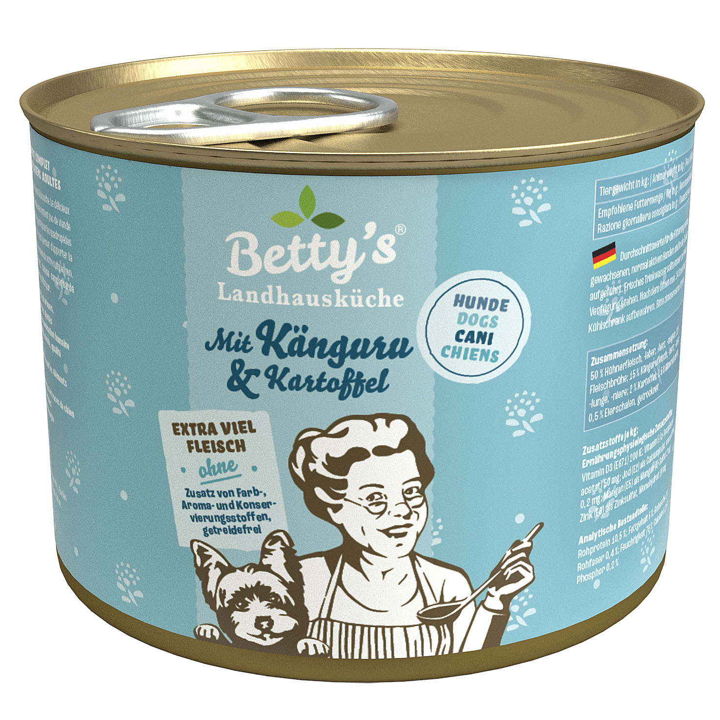 Betty's Landhausküche Känguru & Kartoffel, 200g