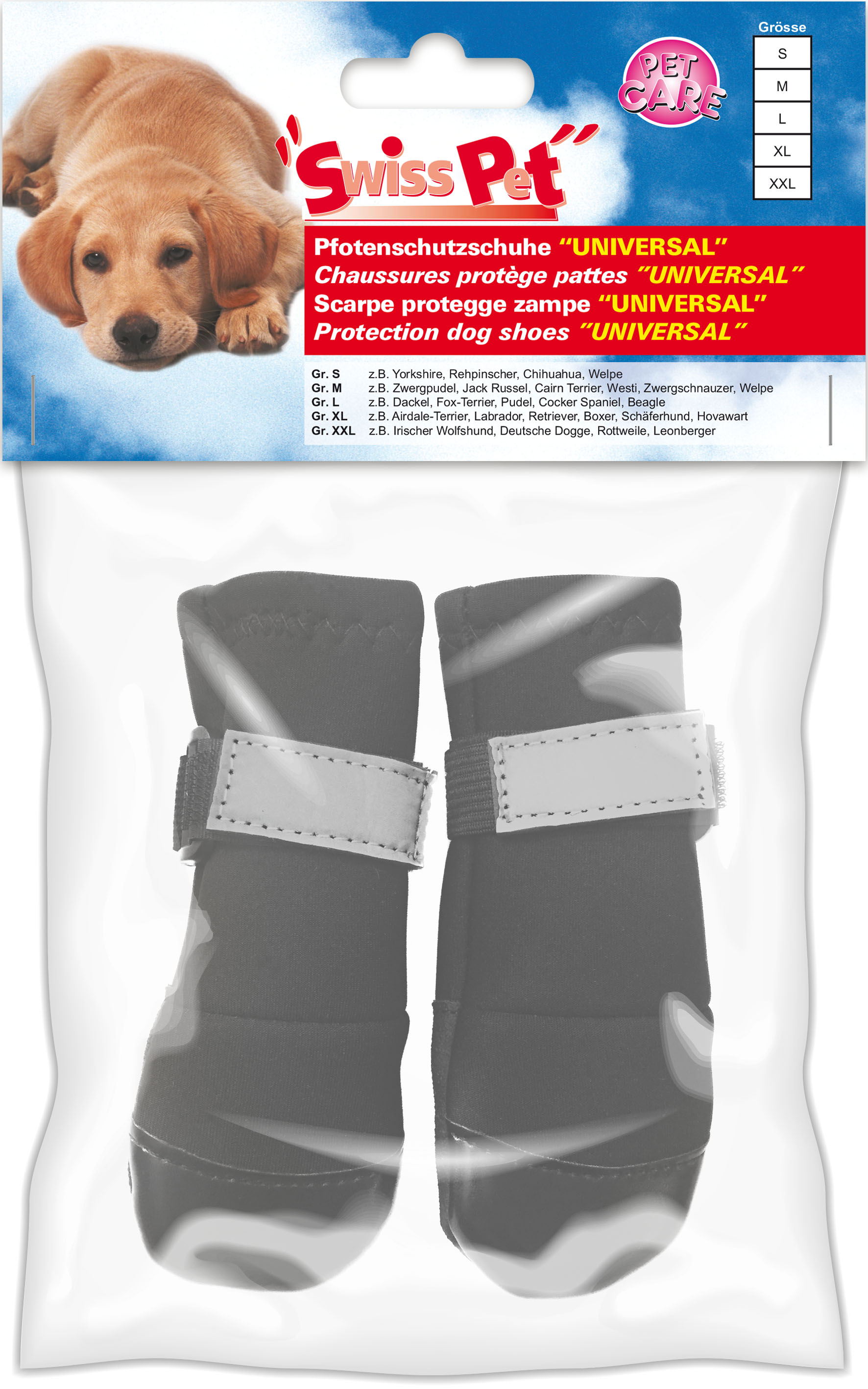 swisspet Pfotenschutzschuhe UNIVERSAL
