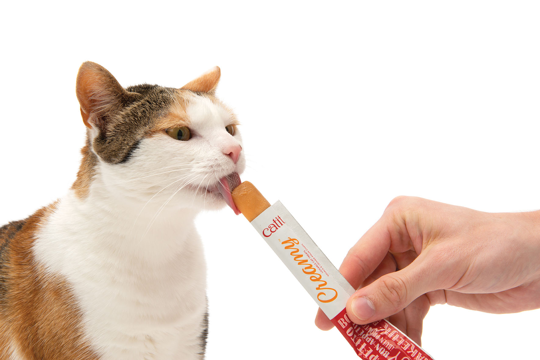 Catit Creamy - Thon, friandise pour chat, 4 x 10 g