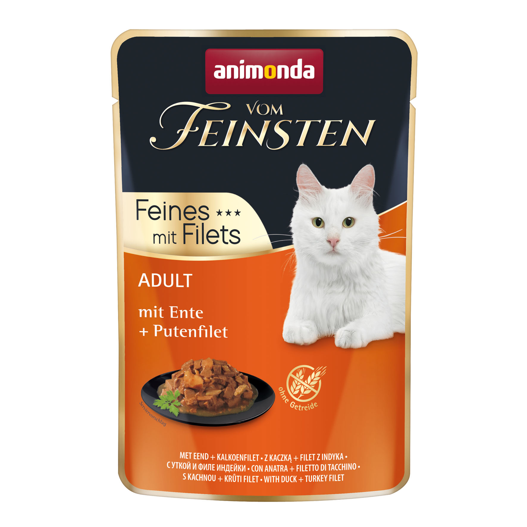 Animonda Vom Feinsten Ente & Putenfilet, 85g