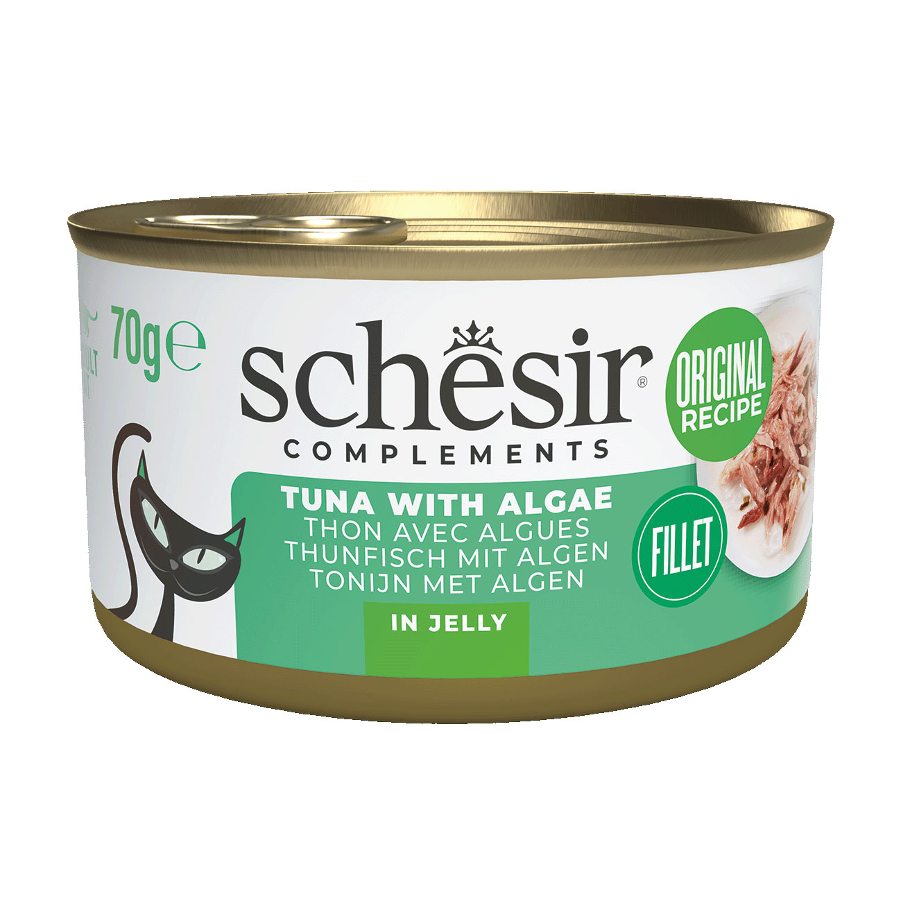 SCHESIR Jelly Tuna & Seaweed 70g
