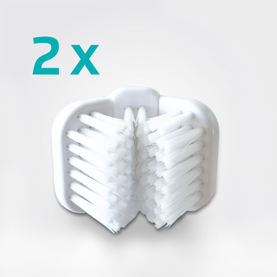 Mira Pet 3er-Kopf-Bürstenaufsatz, 2 Stk.