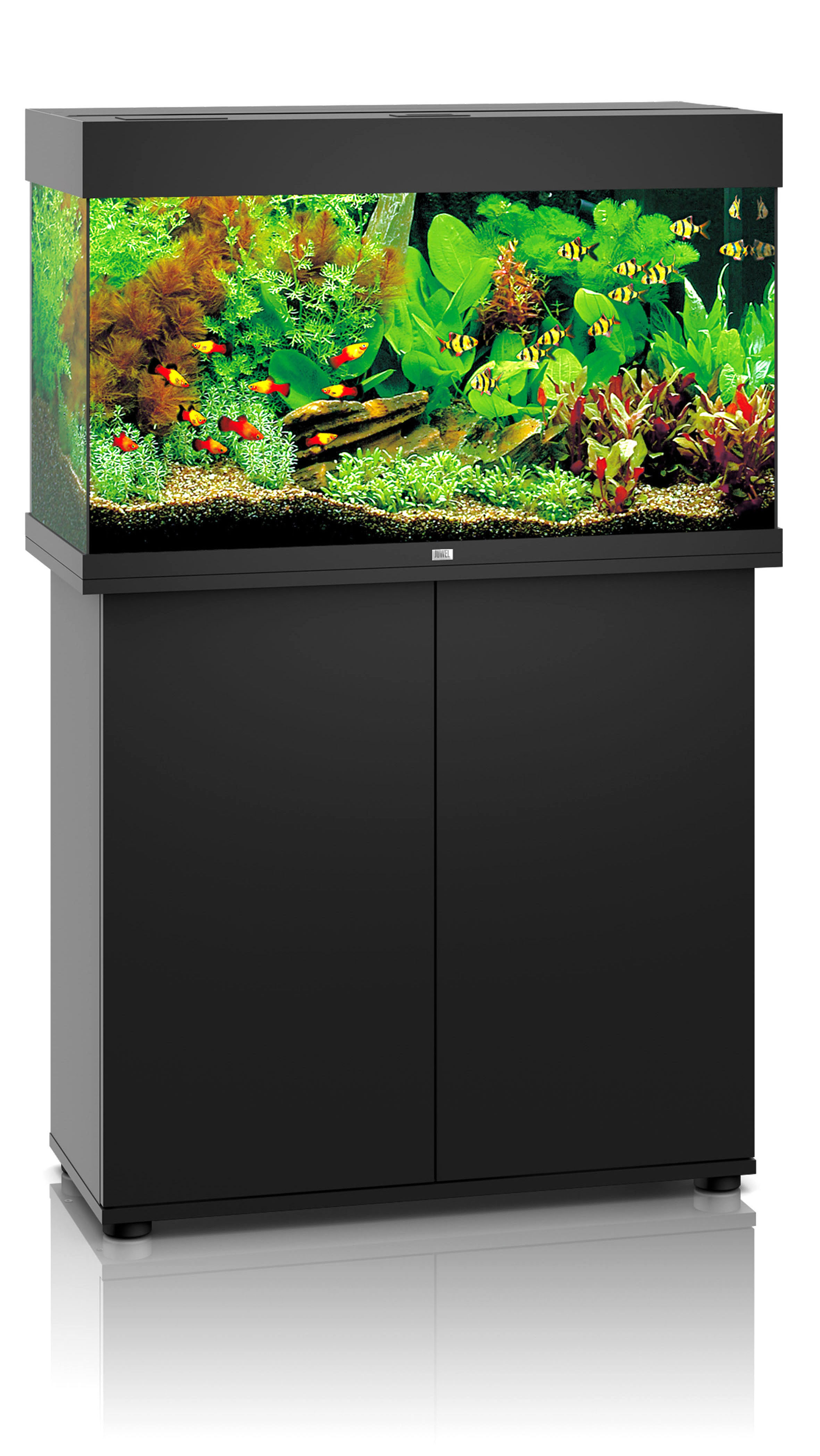 Juwel Aquarium Rio 125 Kombination, schwarz