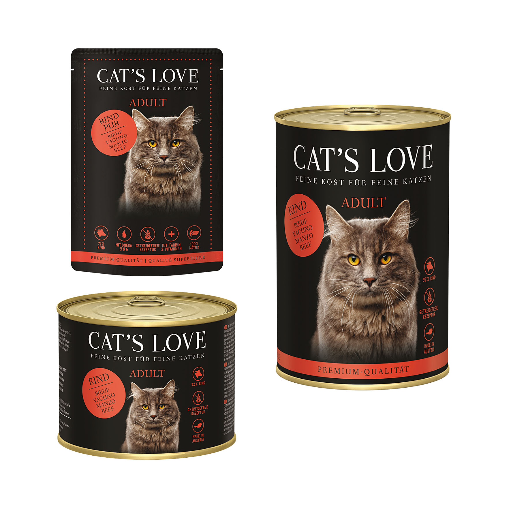 Cat‘s Love Adult Rind pur