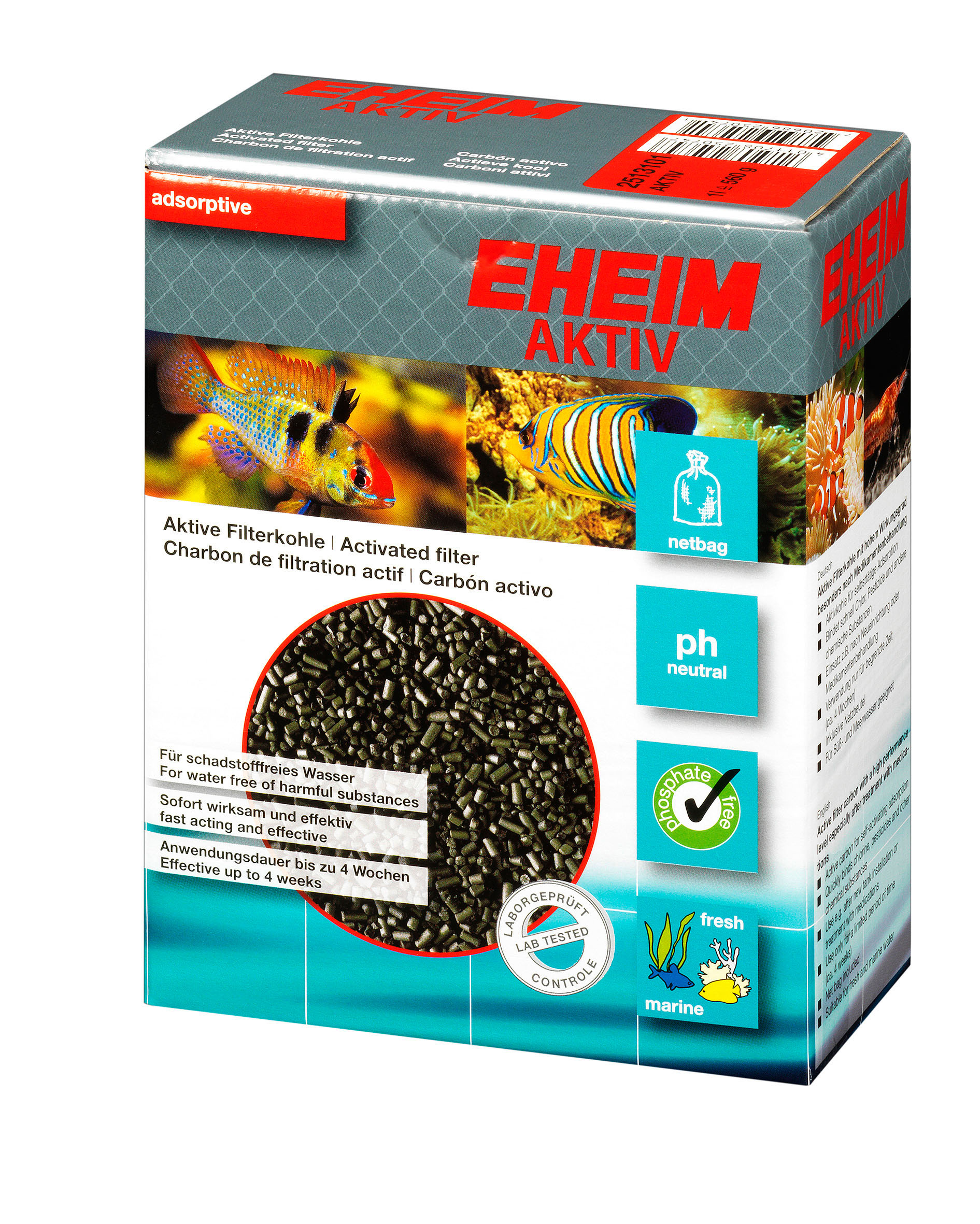 Eheim Aktiv Filtermedien für Aussenfilter 250ml