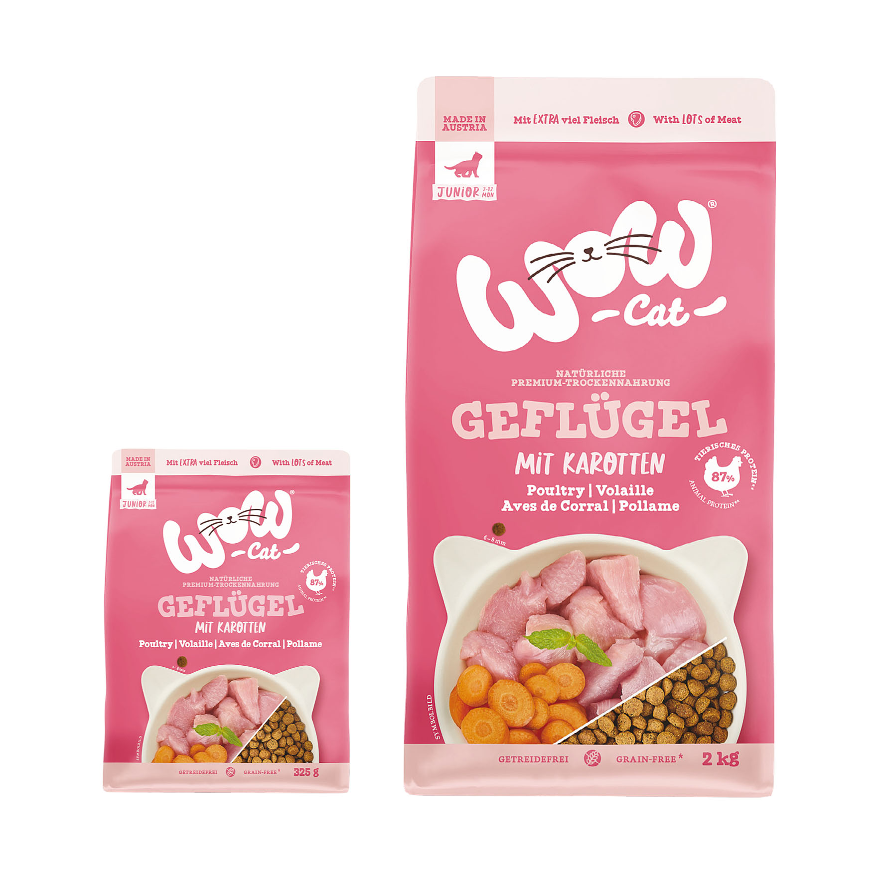 WOW Cat Junior mit Geflügel