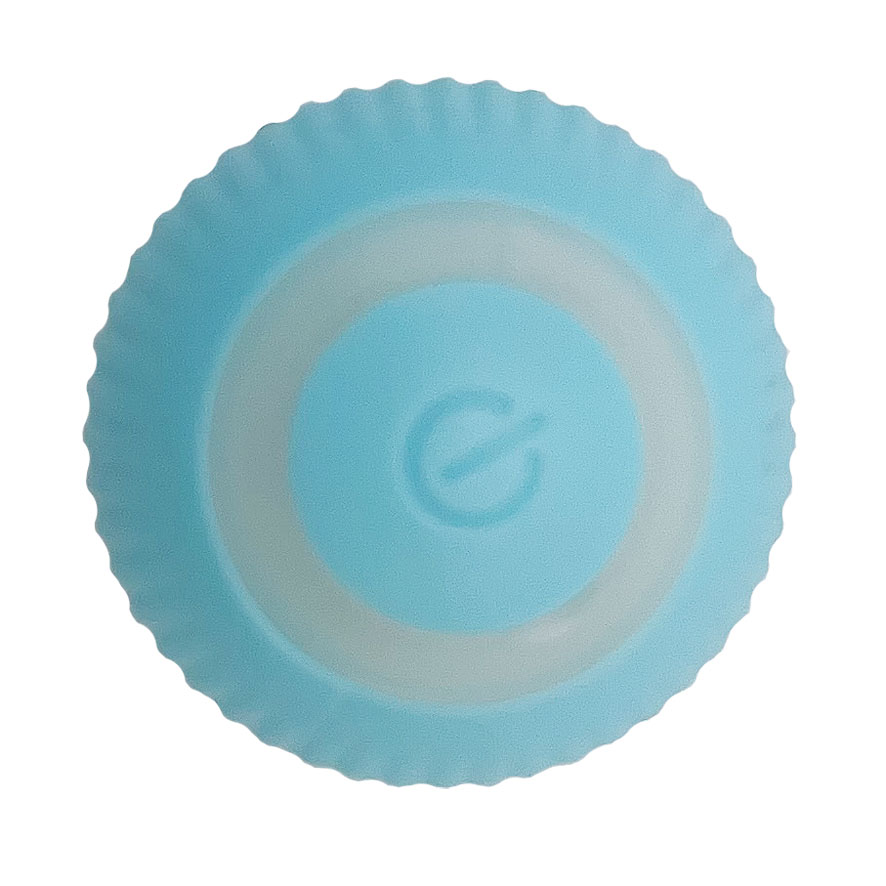 Balle à rotation pour chats, bleu claire