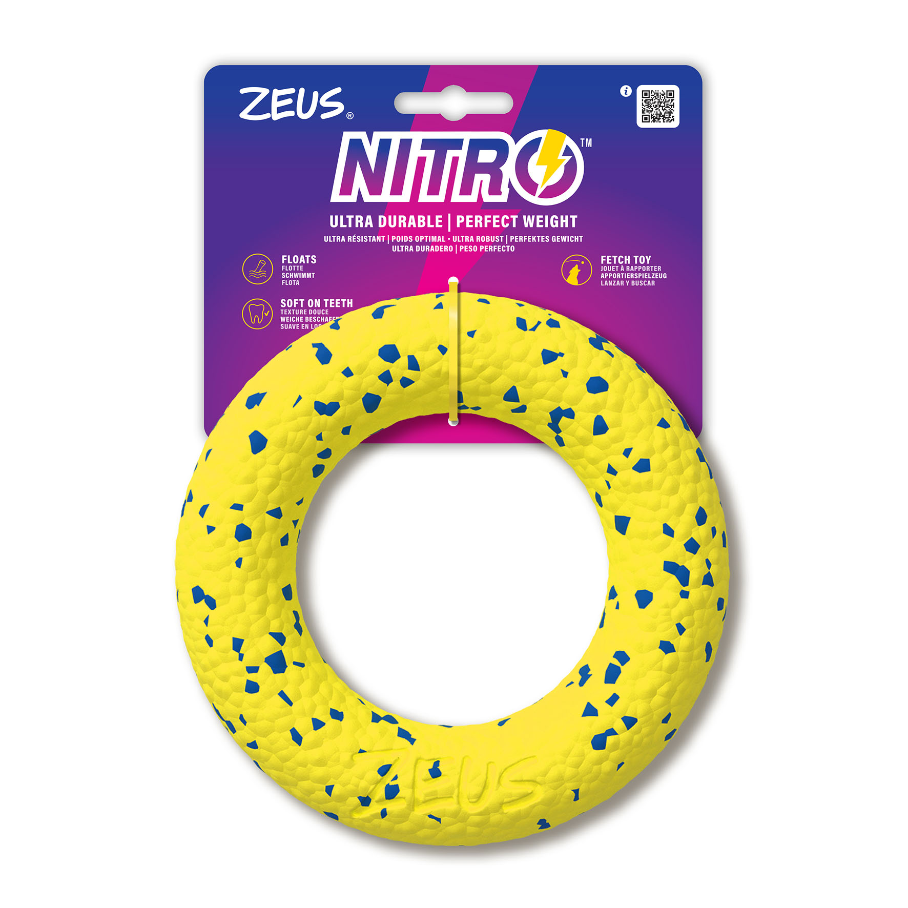 Zeus Nitro Ring, Ø 16 cm, gelb