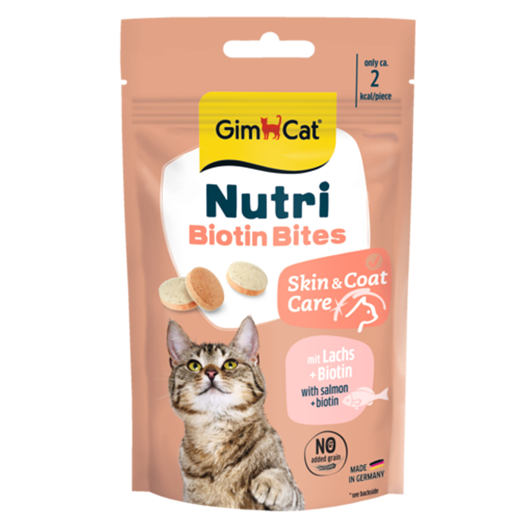 GimCat Nutri Biotin Bites (au saumon et à la biotine) 40 g