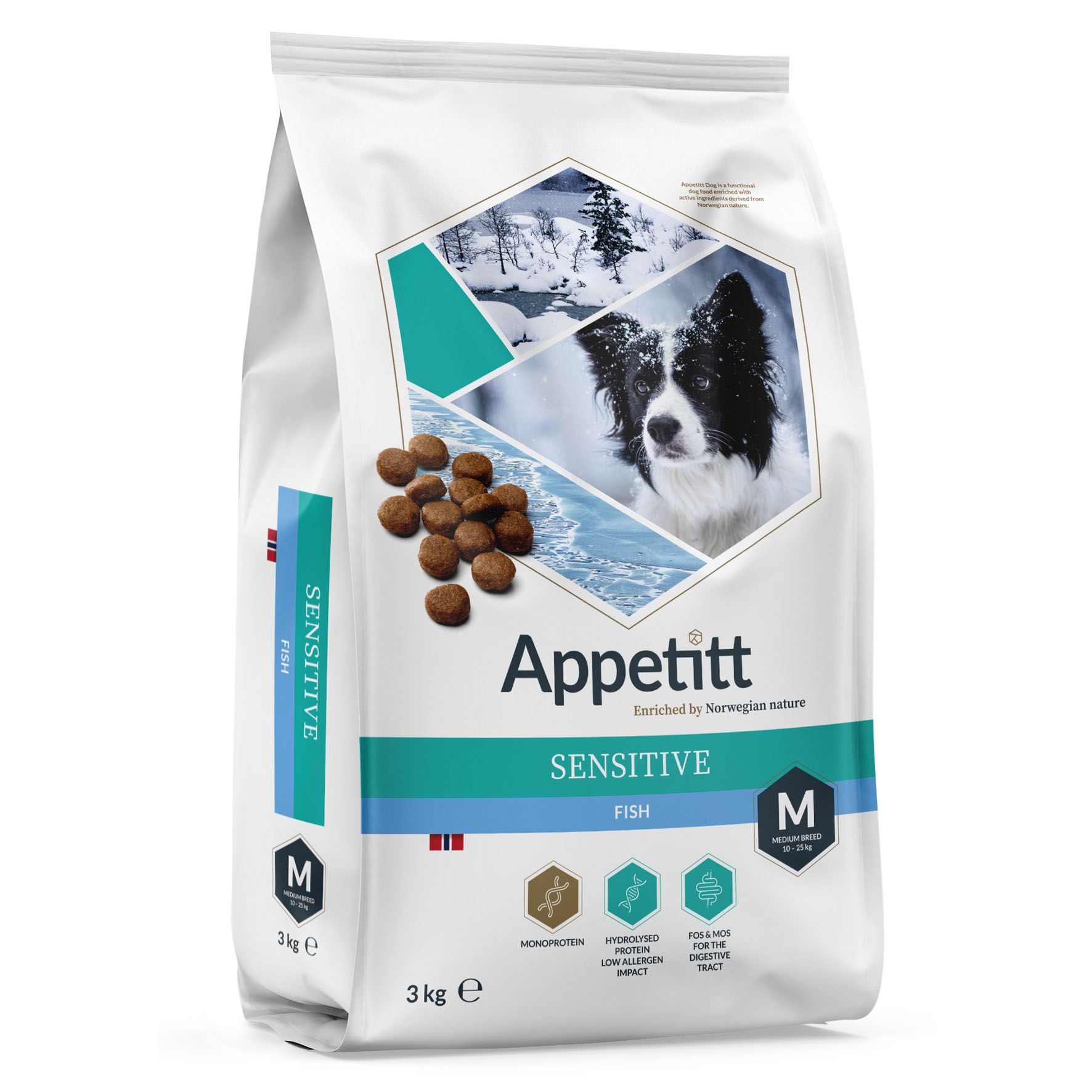 Appetitt Sensitive Medium Fisch