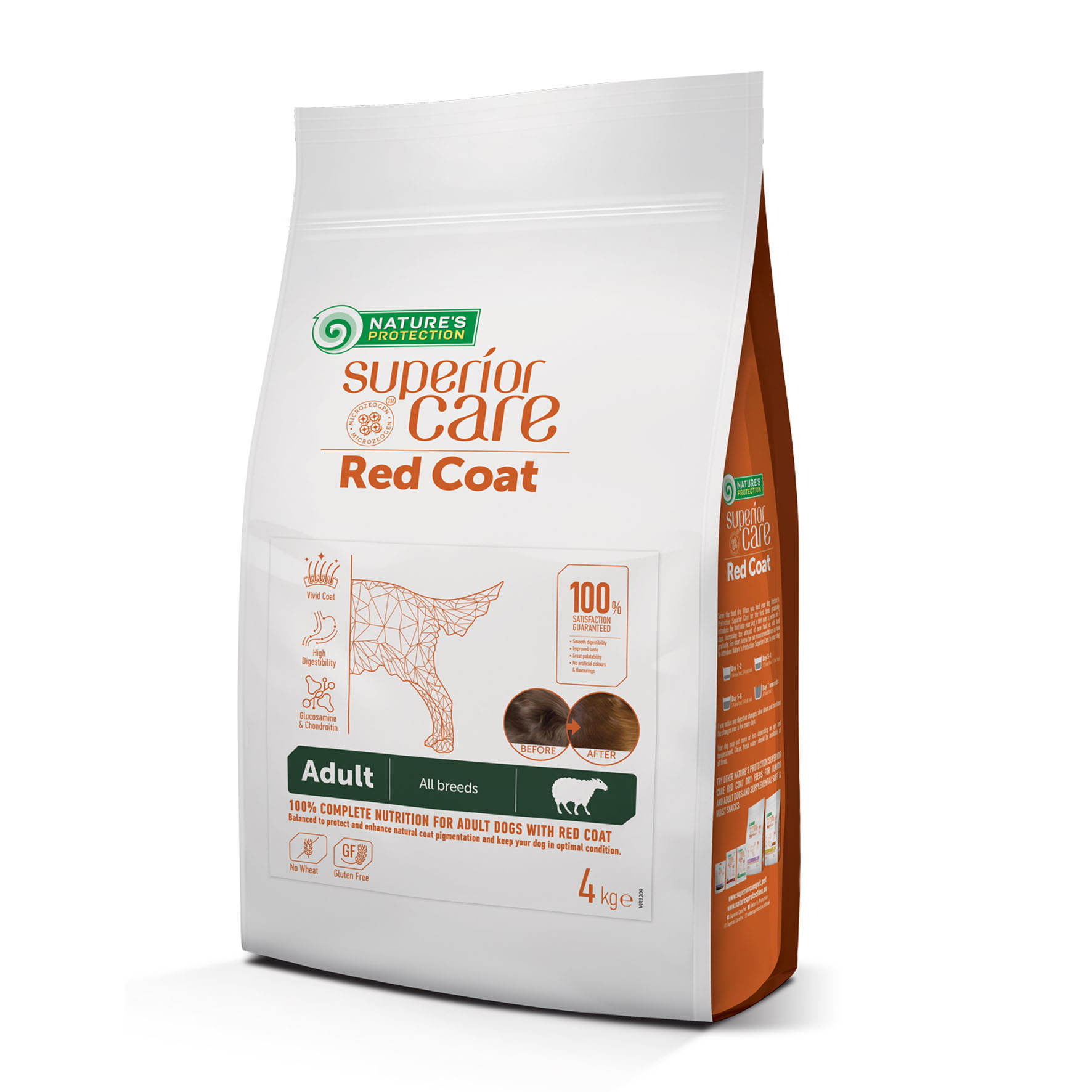 Foodwaste-Superior Care Red Coat Adult mit Lamm 4kg