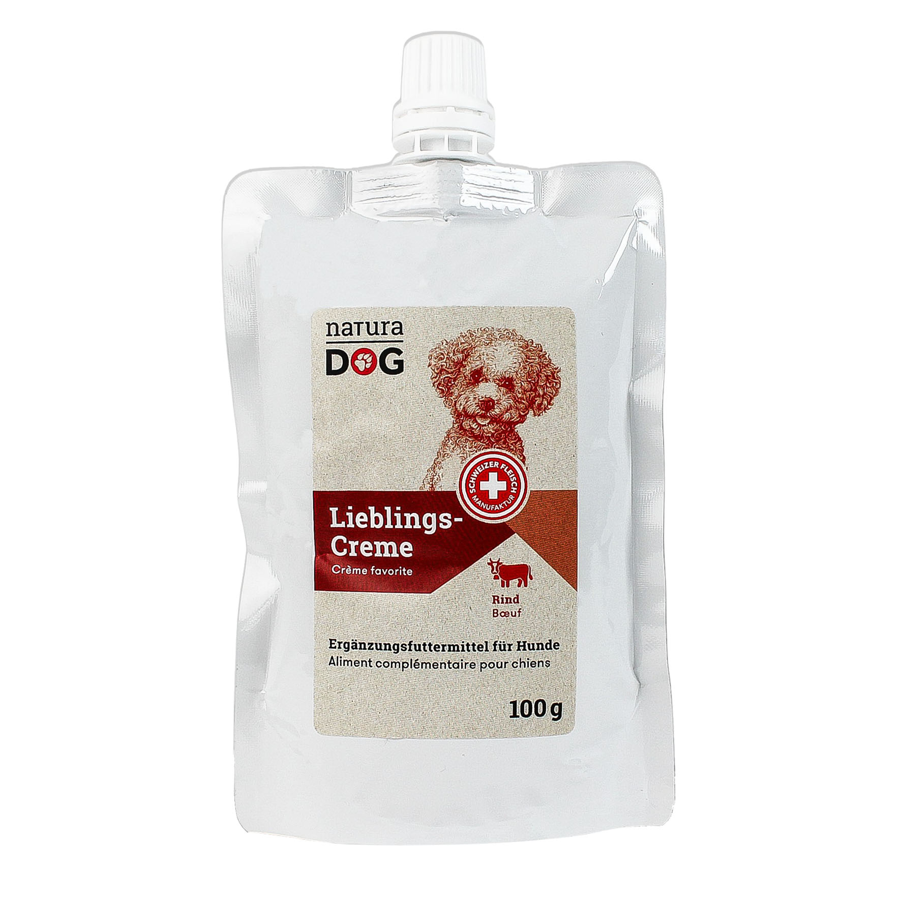 NaturaDog Crema Preferita Manzo 100g