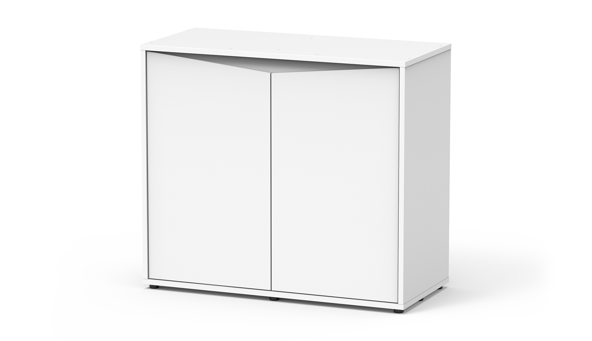 Aquatlantis weisser Schrank zum Aquarium Volga 125