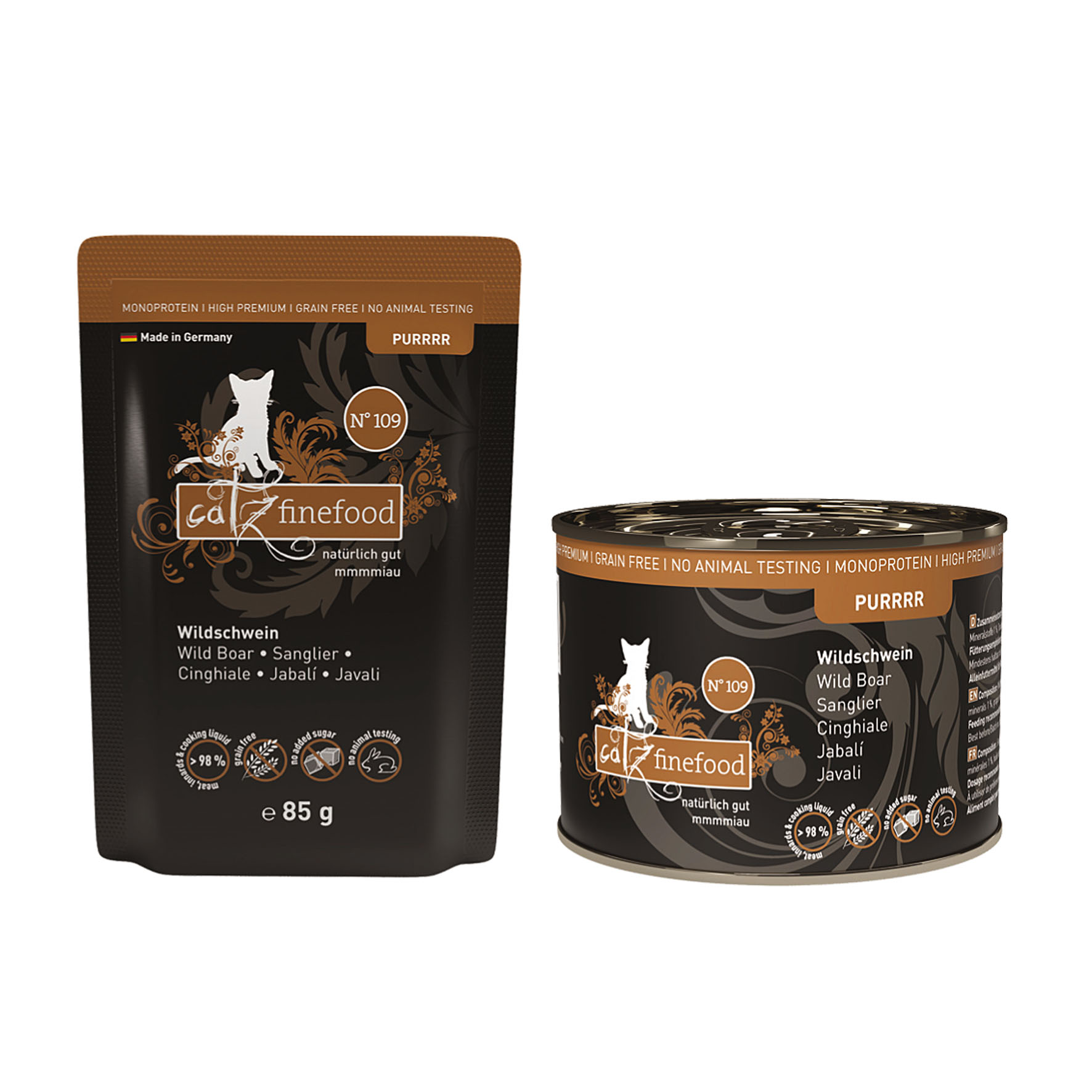 Catz Finefood Purrrr No. 109 mit Schwein