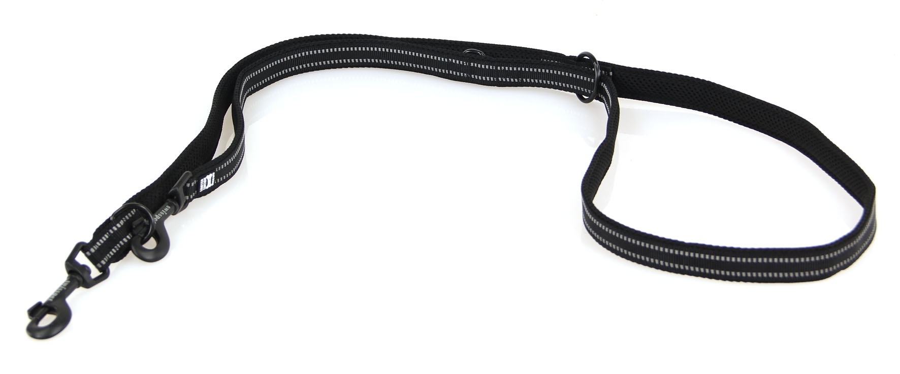 swisspet laisse Varberg, noire, 20mm/200cm