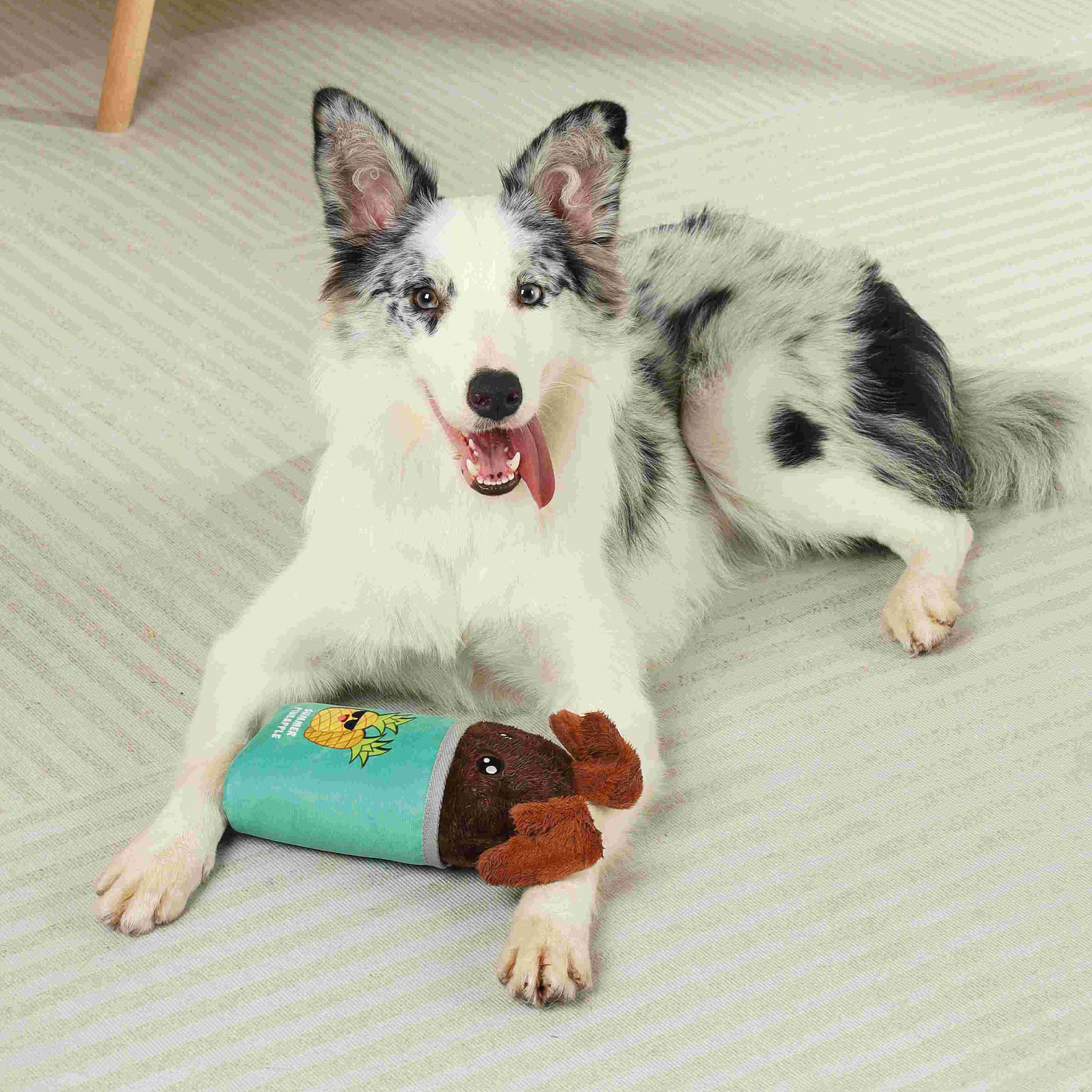 M-Pets Hundespielzeug Angel, Braun & Grün, 12 x 5 x 23,5 cm