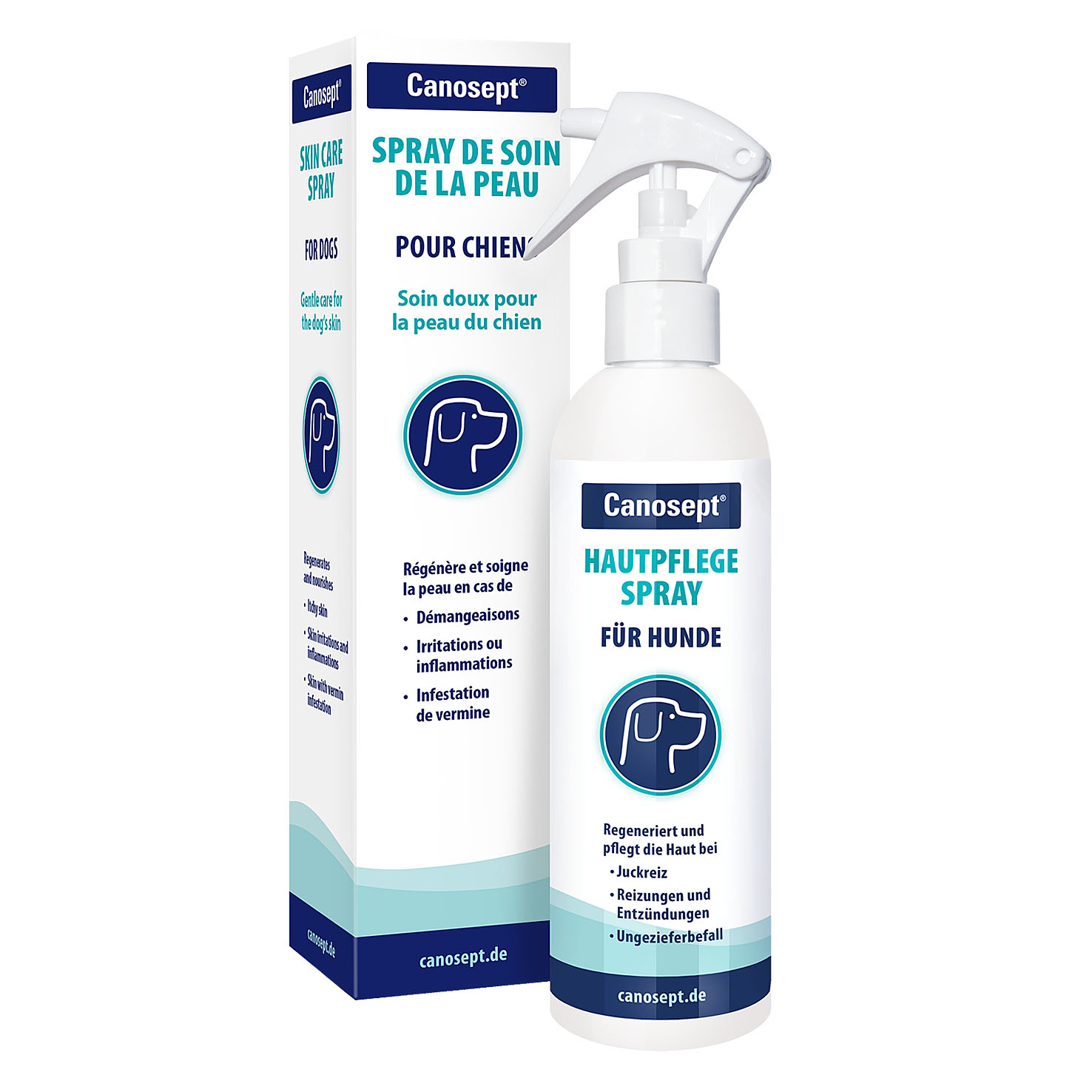 Canosept Hautpflegespray für Hunde, 250ml