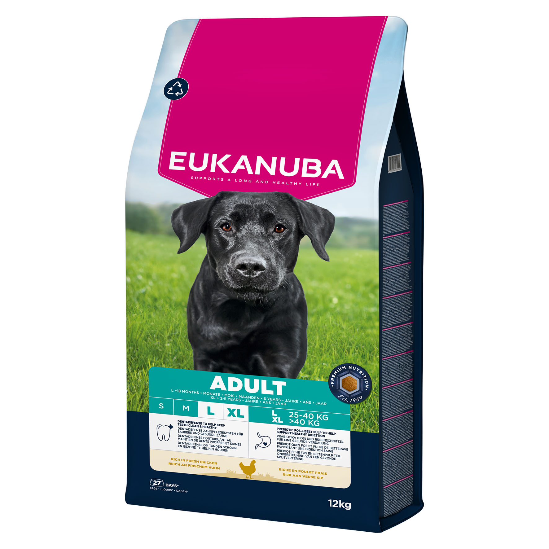 Eukanuba Adult Large/Giant – Huhn, 12kg