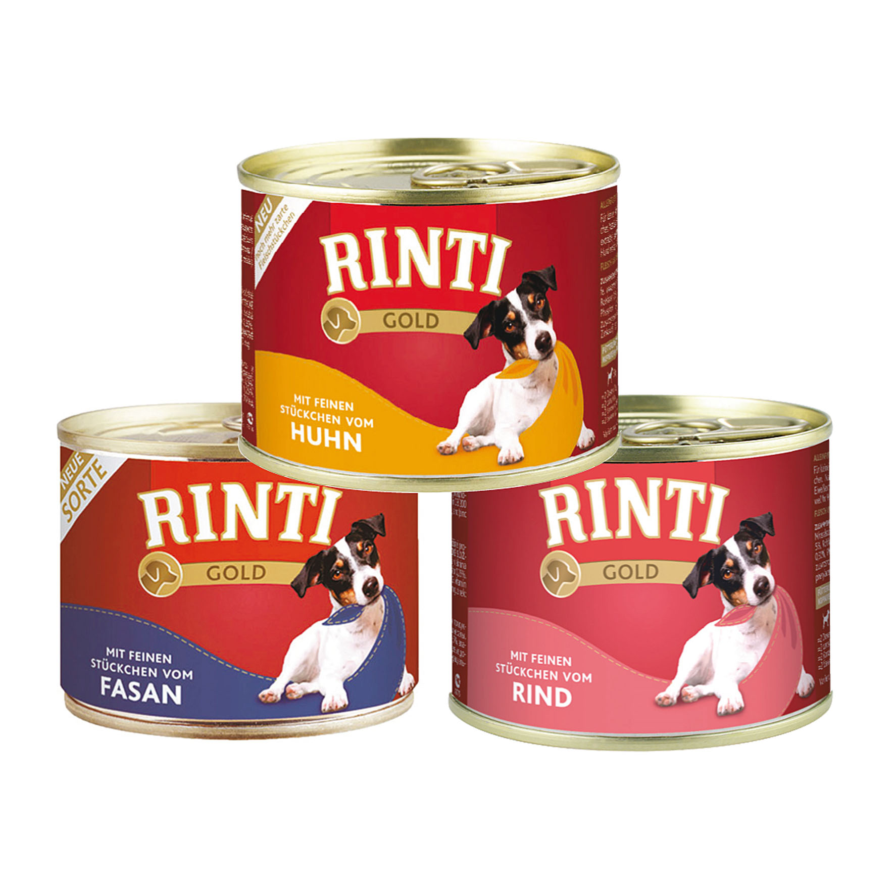 Rinti Gold Fleischtückchen, 185g