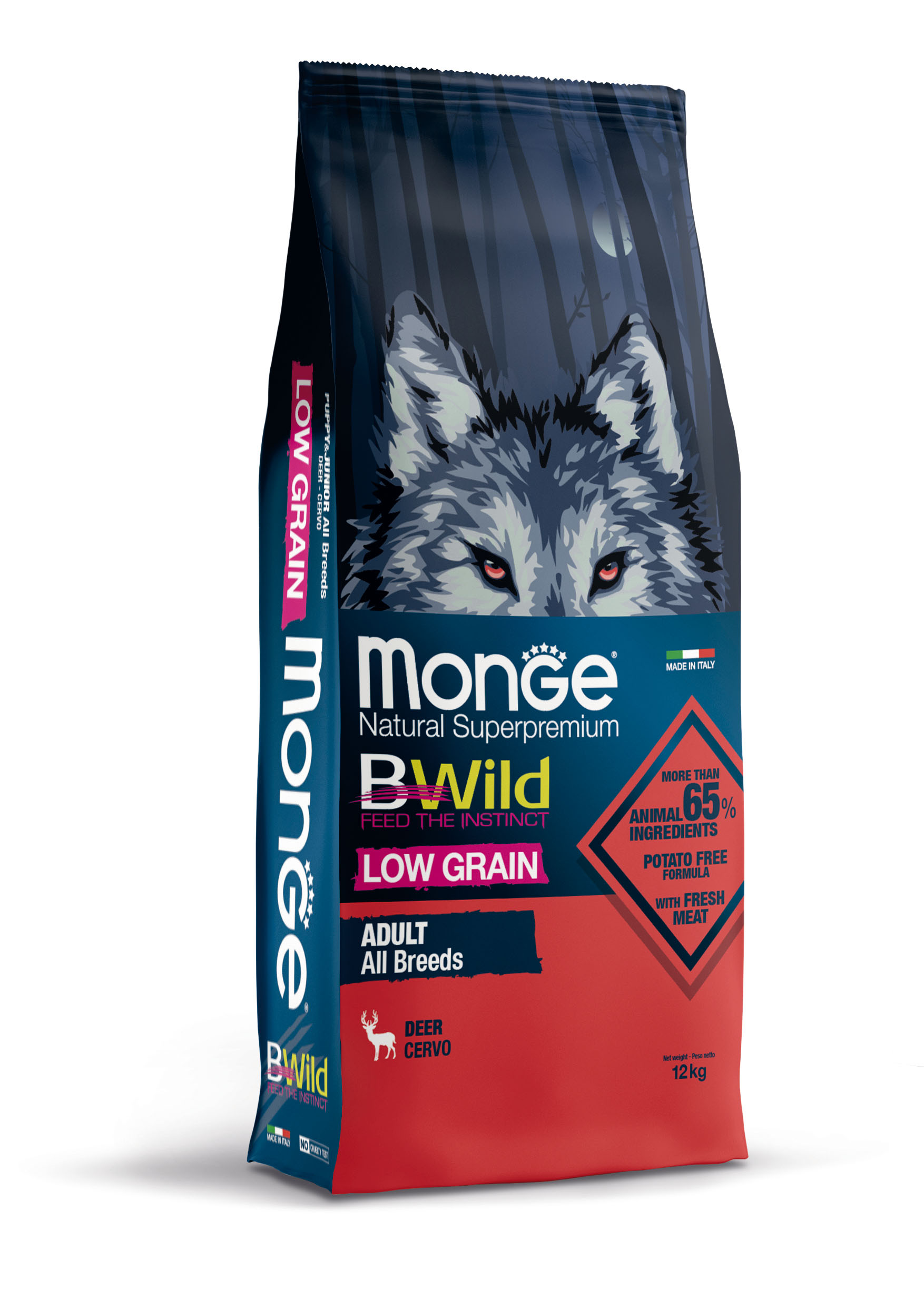 Monge BWild LG Cerf adulte 12kg