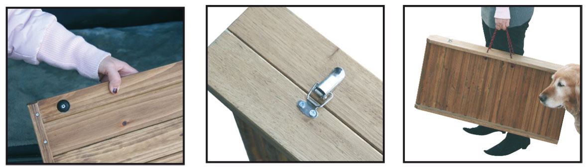 swisspet Autohunderampe Boarding