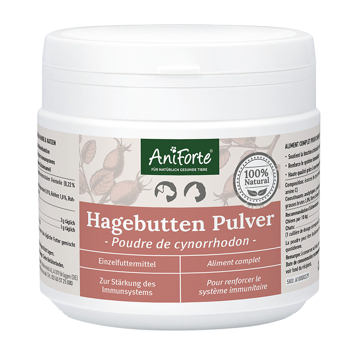 AniForte Hagebutten Pulver 250g