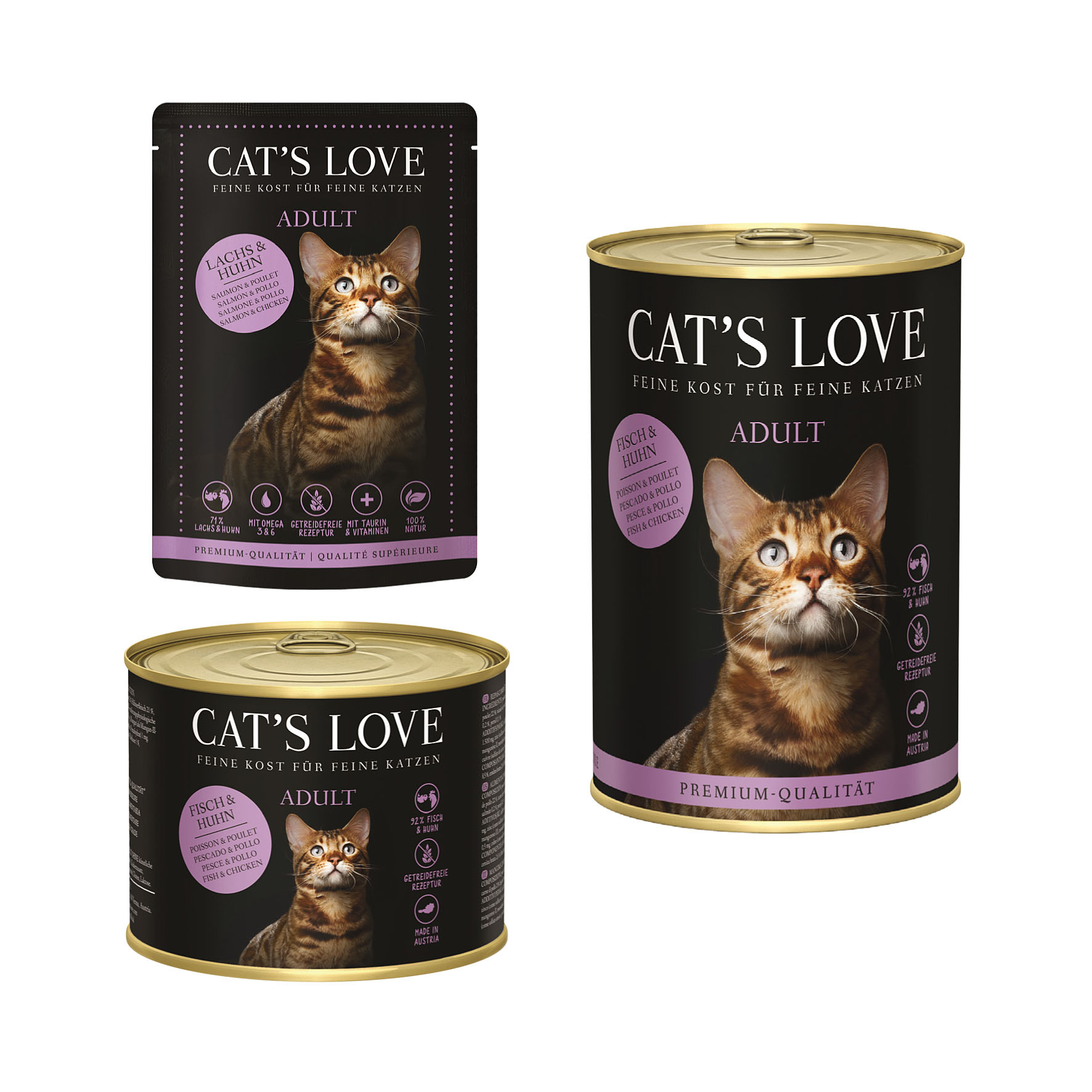 Cat‘s Love Adult Lachs & Huhn