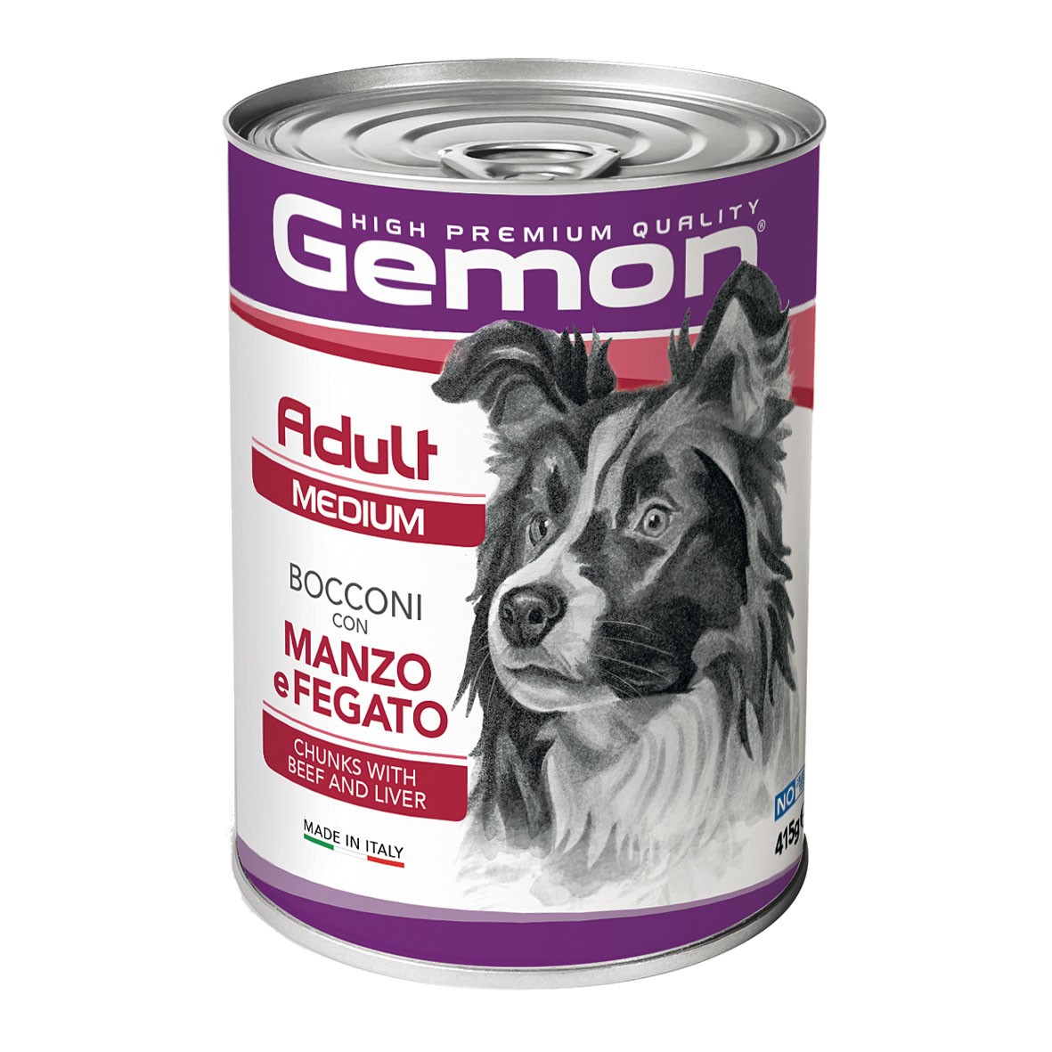 Gemon Dog Adult Medium Beef&Liver, 415g