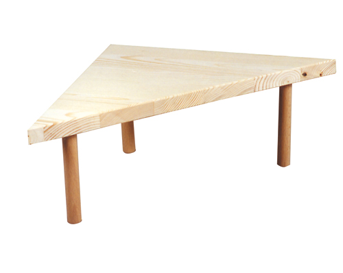 Ecksitzbrett, klein, Holz, 19x19cm H=9cm Ecksitzbrett, klein, Holz, 19x19cm H=9cm