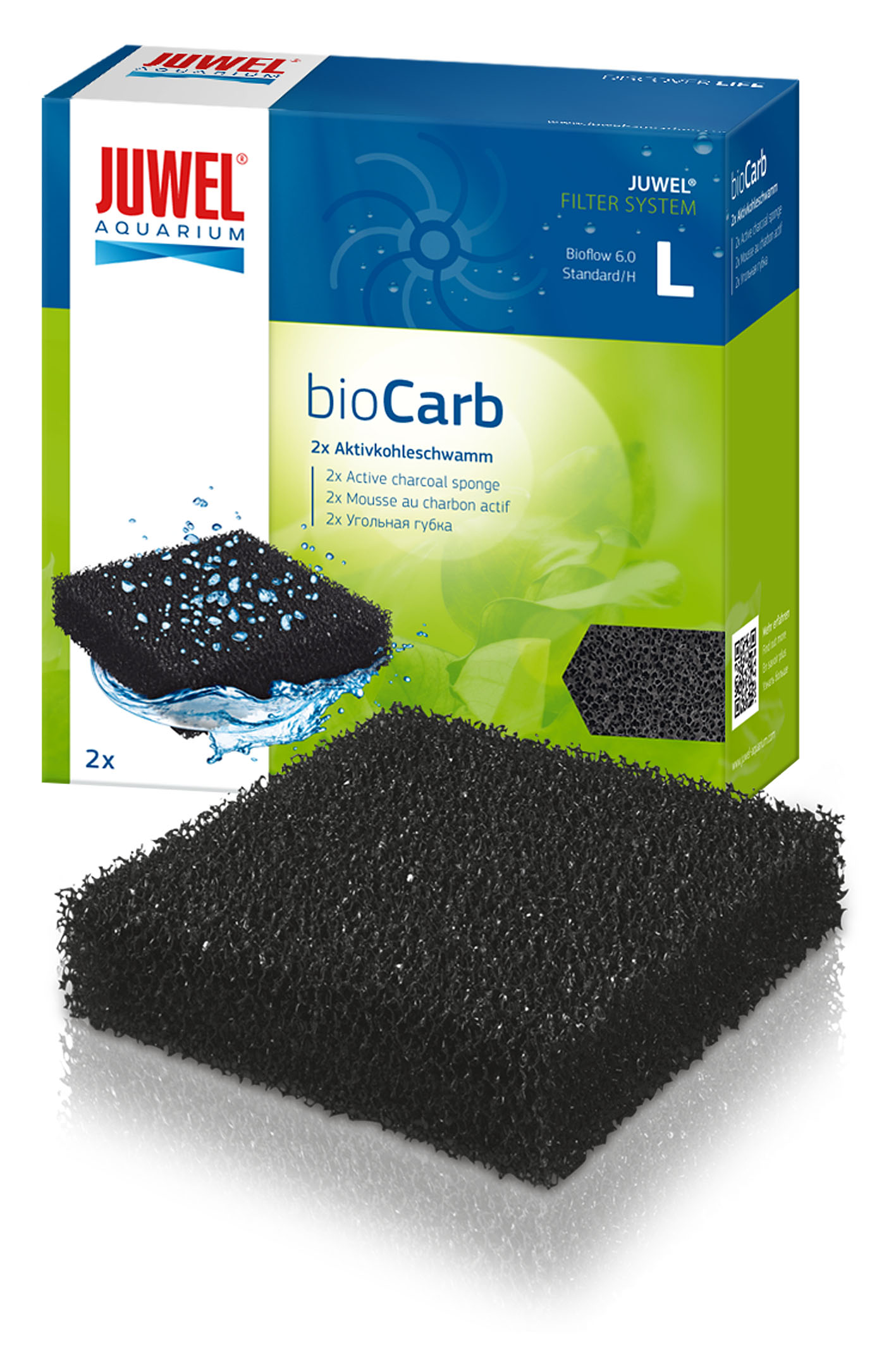 Juwel Kohleschwamm BioCarb Juwel Kohleschwamm BioCarb
