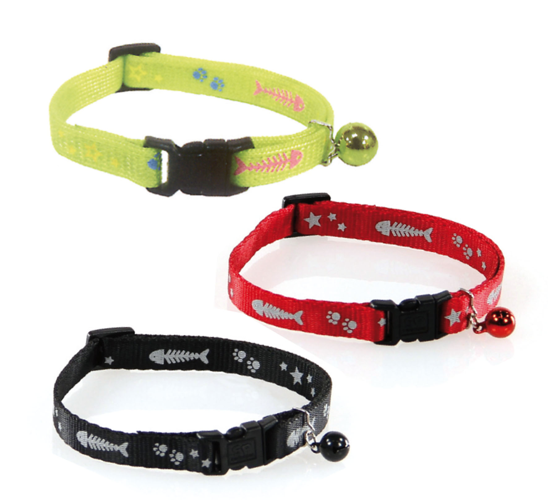 ReflectLine Katzenhalsband Fish