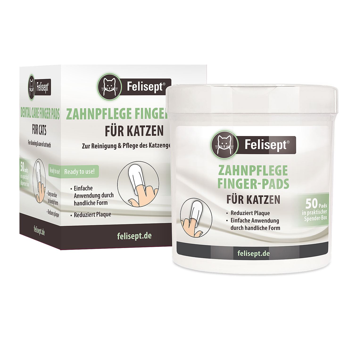 Felisept doigtiers d'soin dentaires, 50pcs.