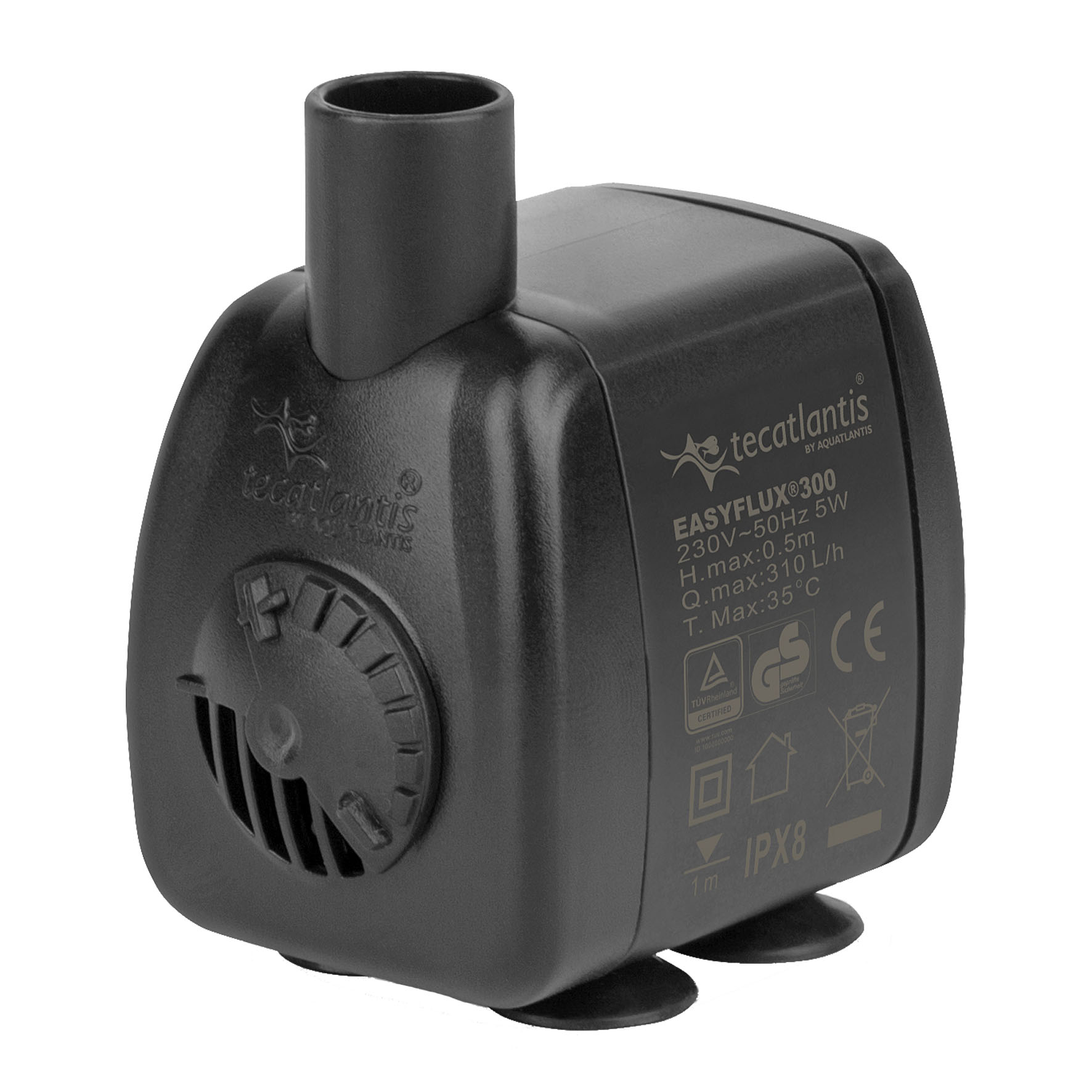 Aquatlantis  pompe Easyflux 300, 310l/h, 5W
