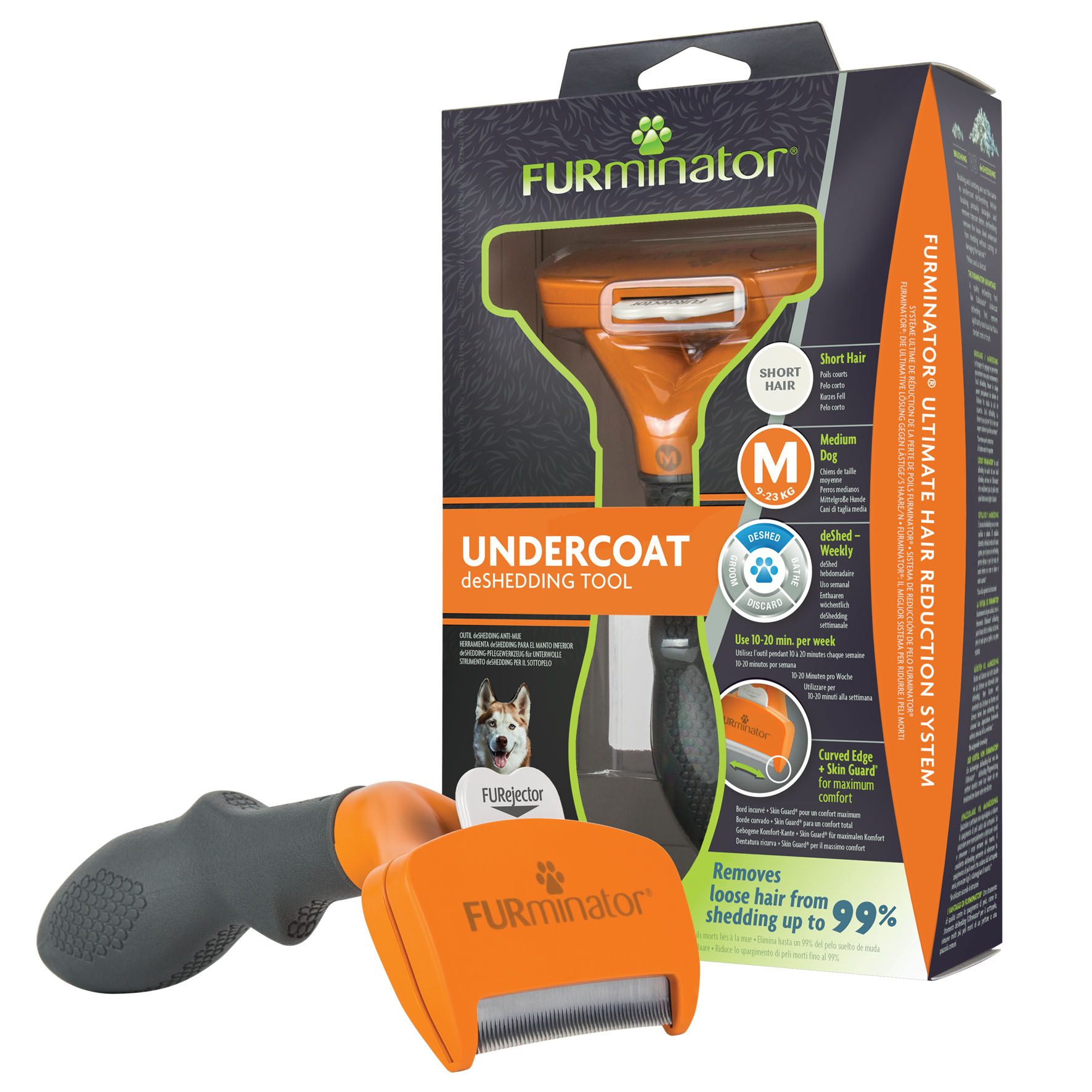 Furminator de Shedding M, Kurzhaar
