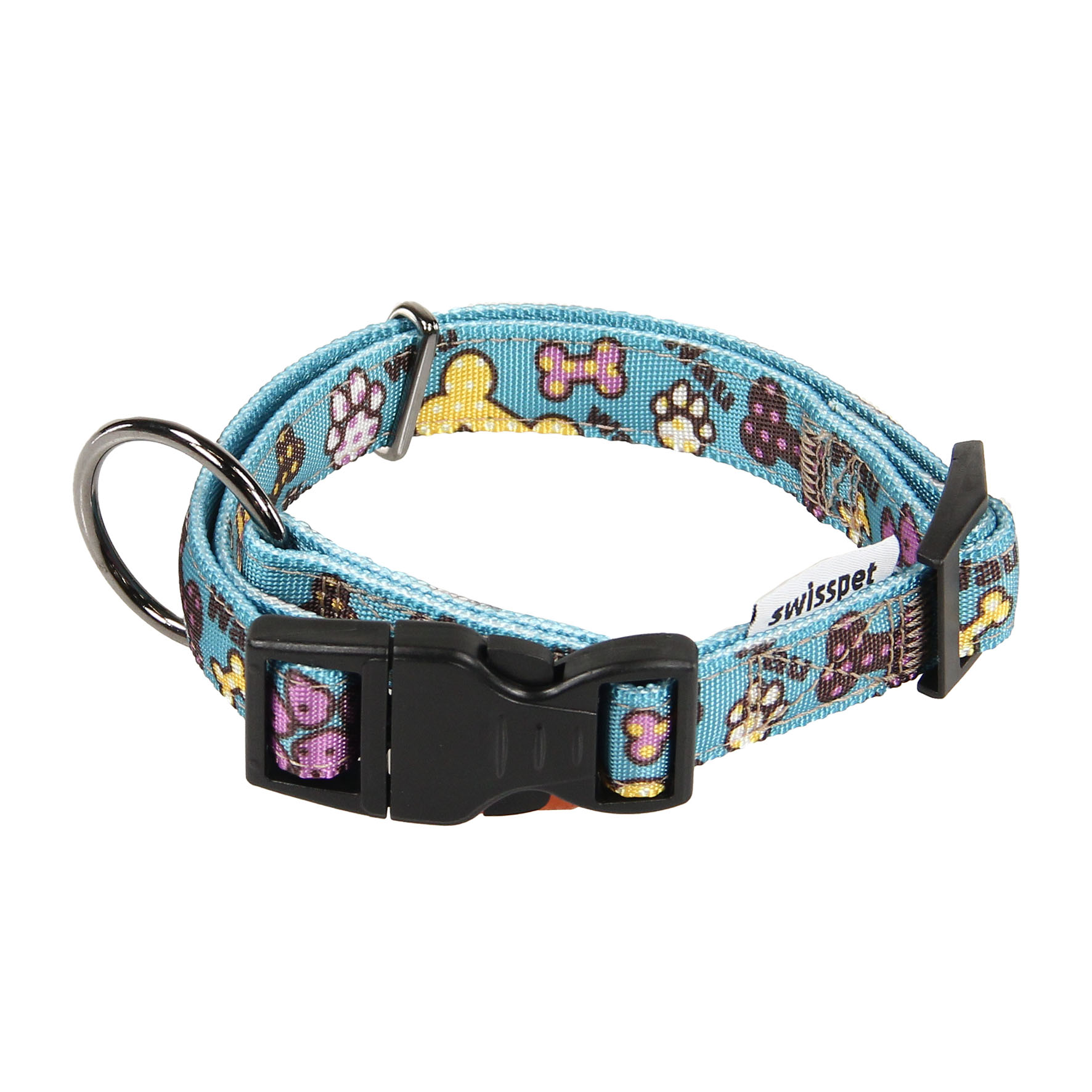 Trendline Collier Bones & Wau, turquoise, 15mm/26-40cm