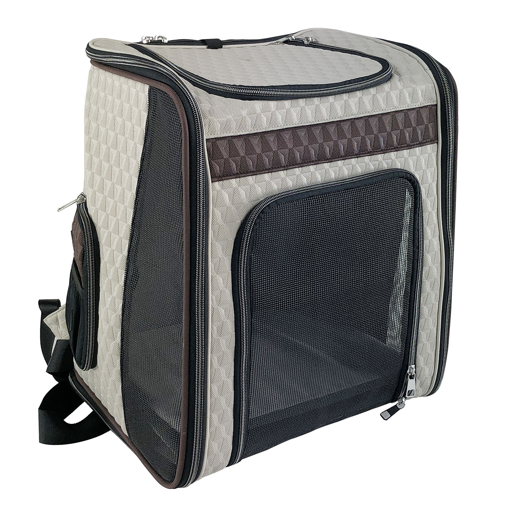 swisspet Transportrucksack Gry, beige