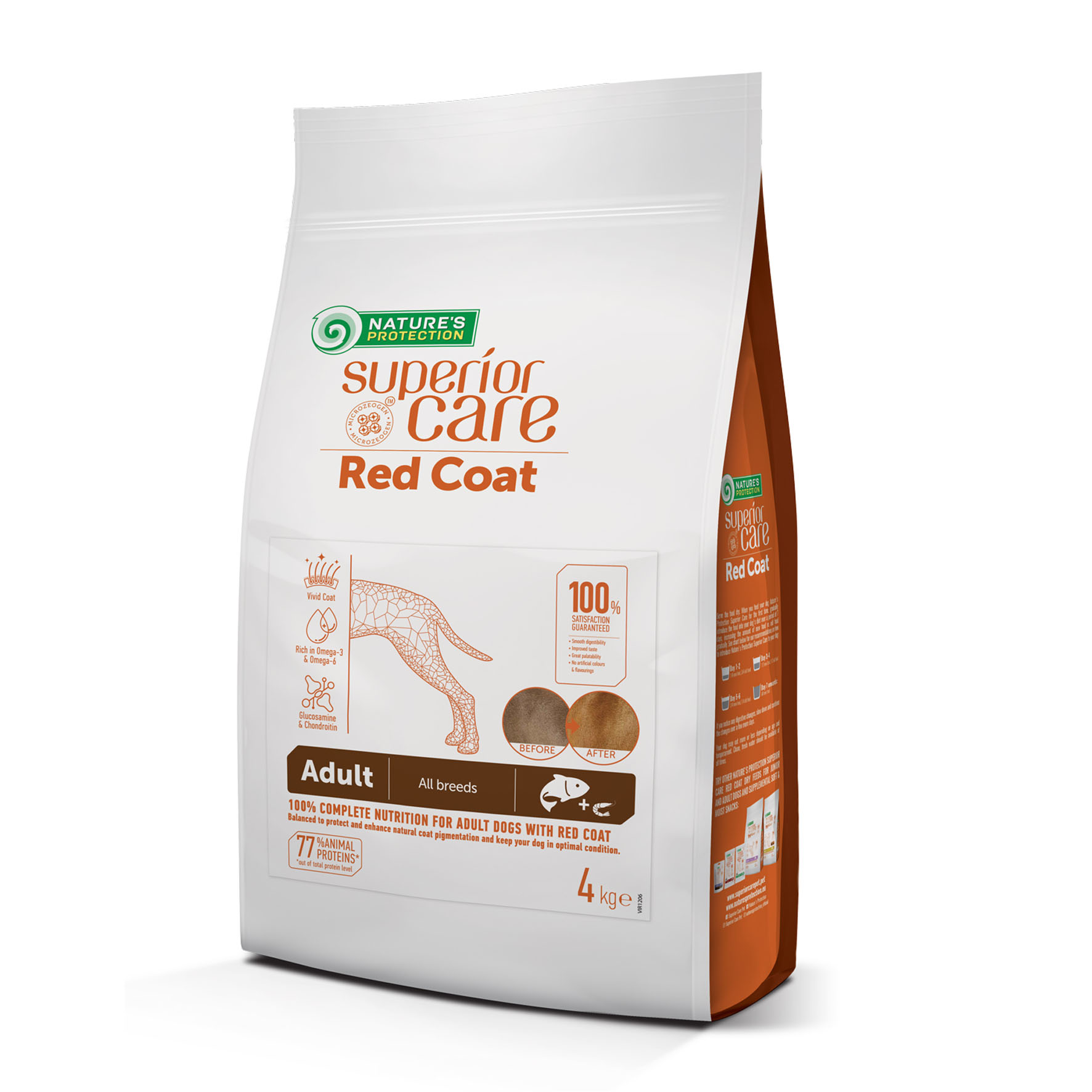 Superior Care Red Coat Adult mit Lachs