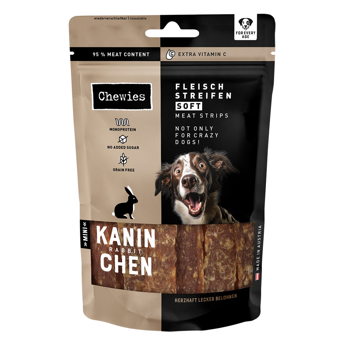 Chewies lamelles de viande Soft lapin 70g