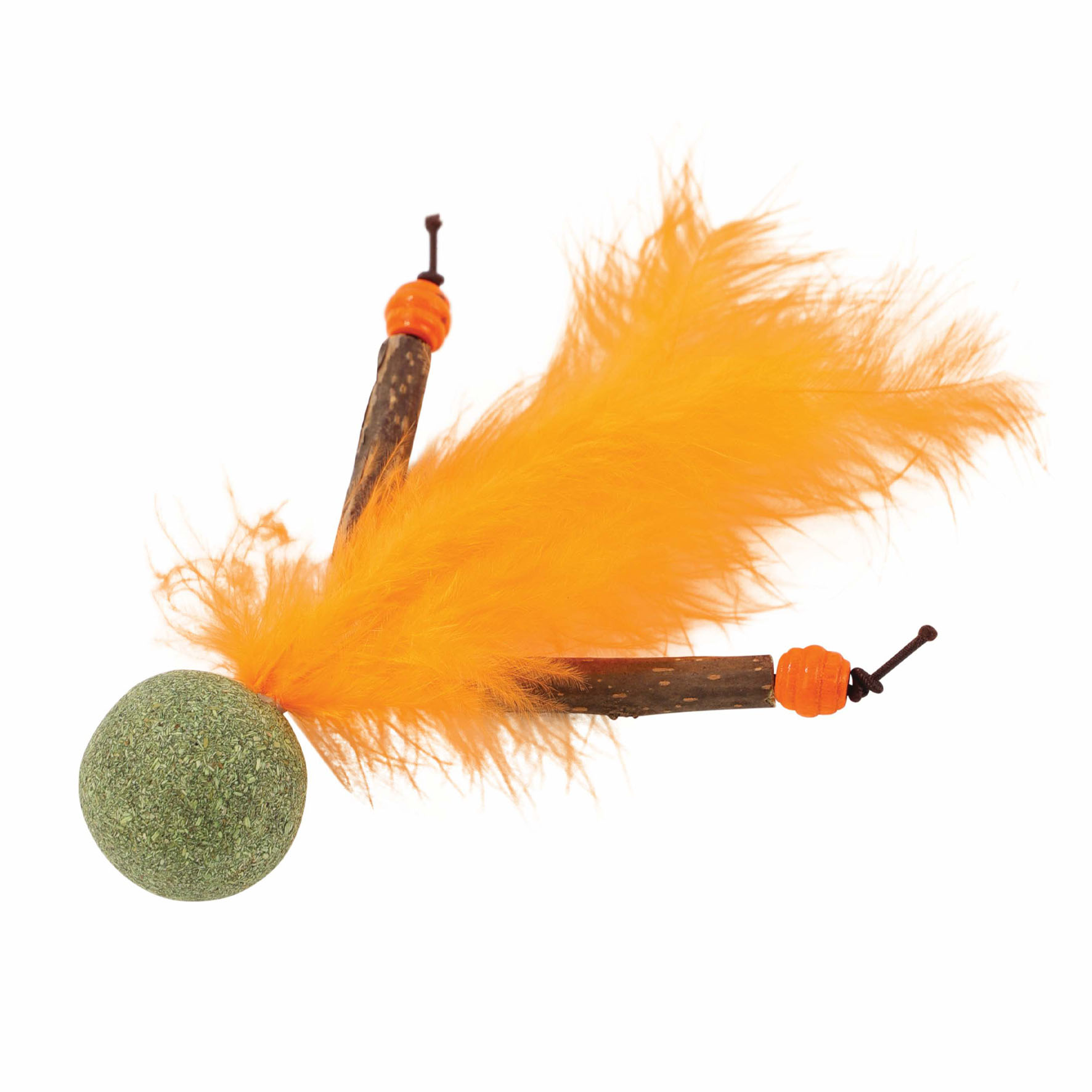 M-Pets Gioco per gatti Bugbear, Arancione, 11,5x3x3 cm
