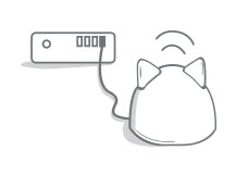 SureFlap valve de l'animal domestique Connect blanc